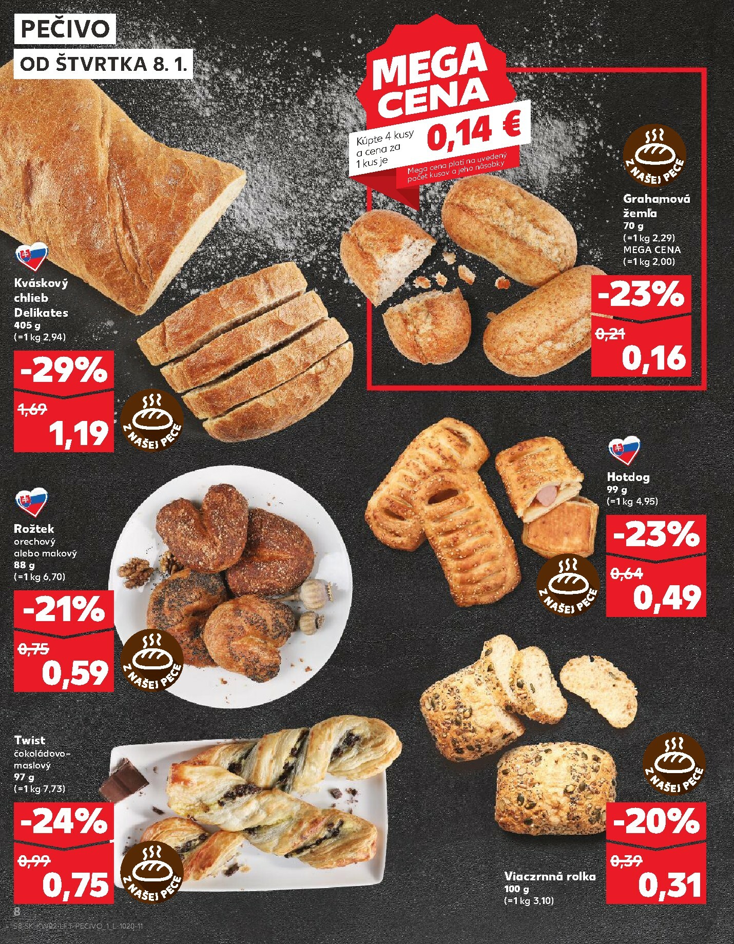 kaufland - Leták Kaufland platný od 08.01. do 14.01. - page: 8
