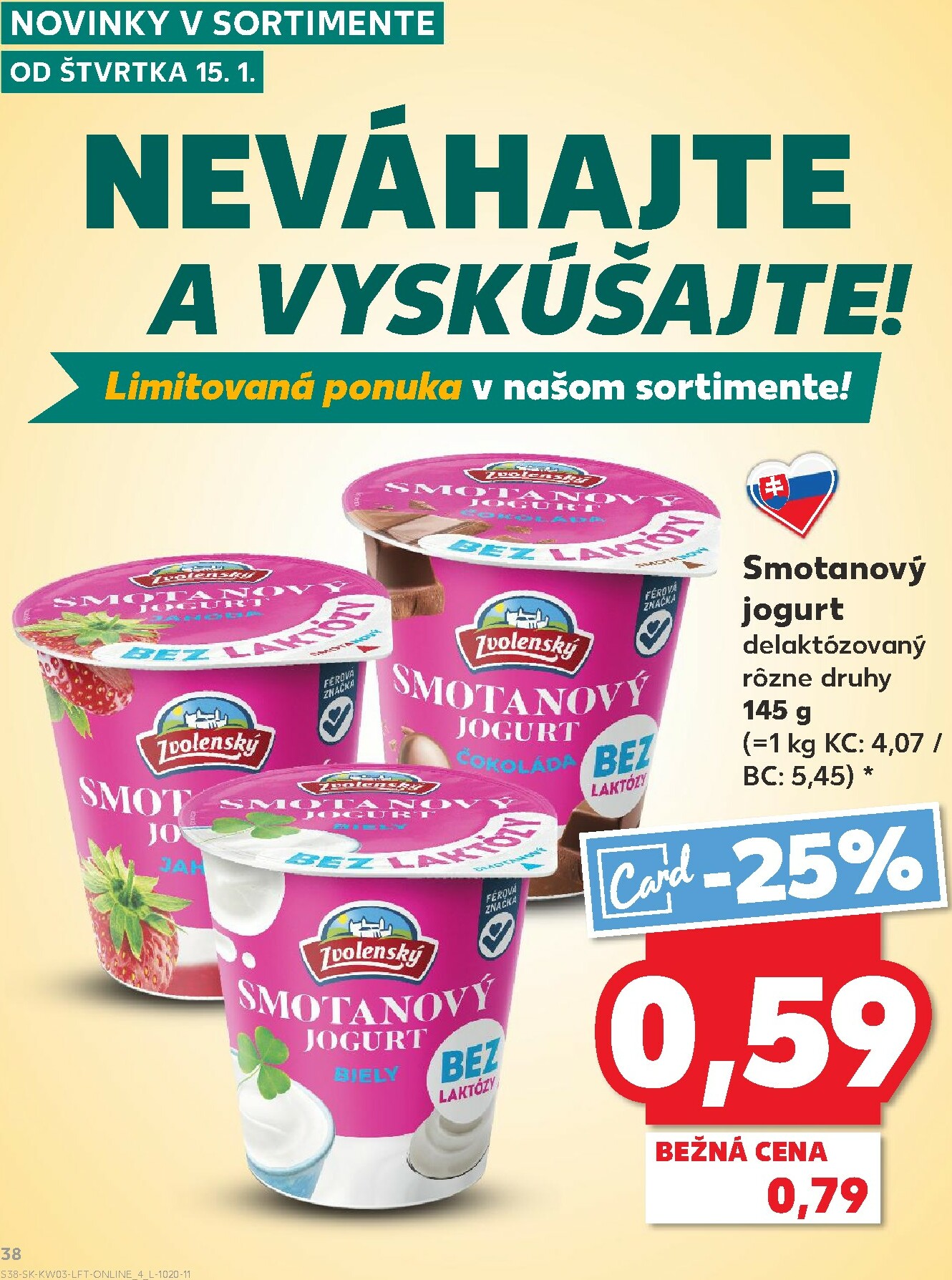 kaufland - Leták Kaufland platný od 15.01. do 21.01. - page: 38