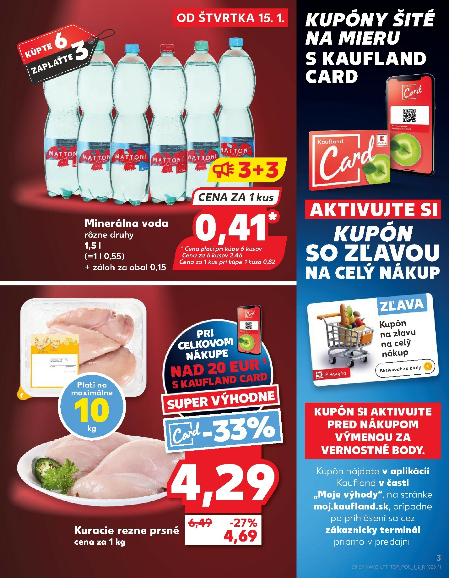 kaufland - Leták Kaufland platný od 15.01. do 21.01. - page: 3