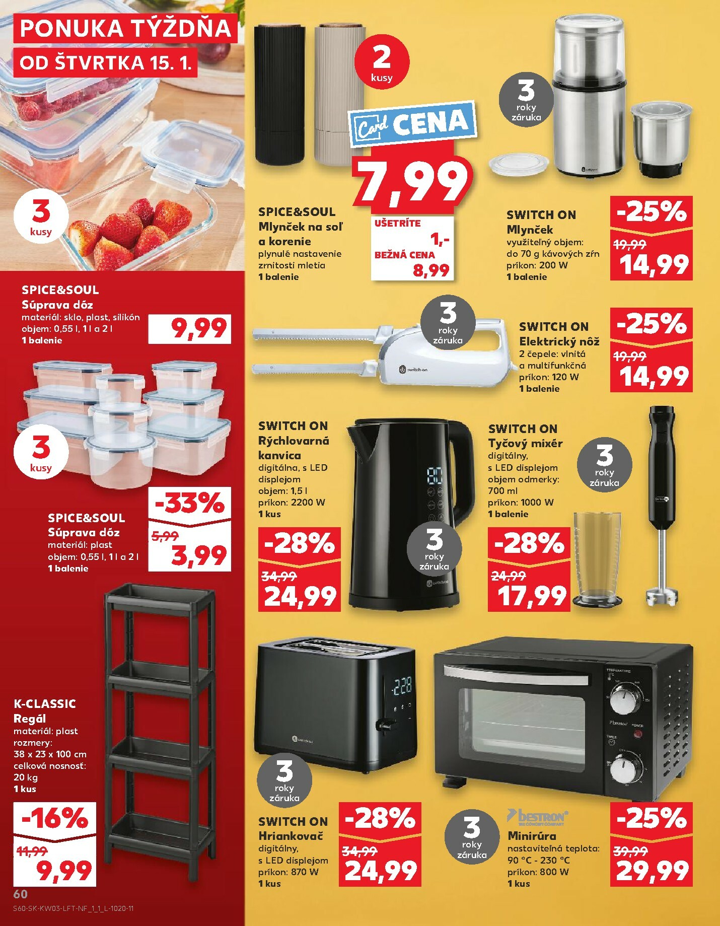 kaufland - Leták Kaufland platný od 15.01. do 21.01. - page: 60
