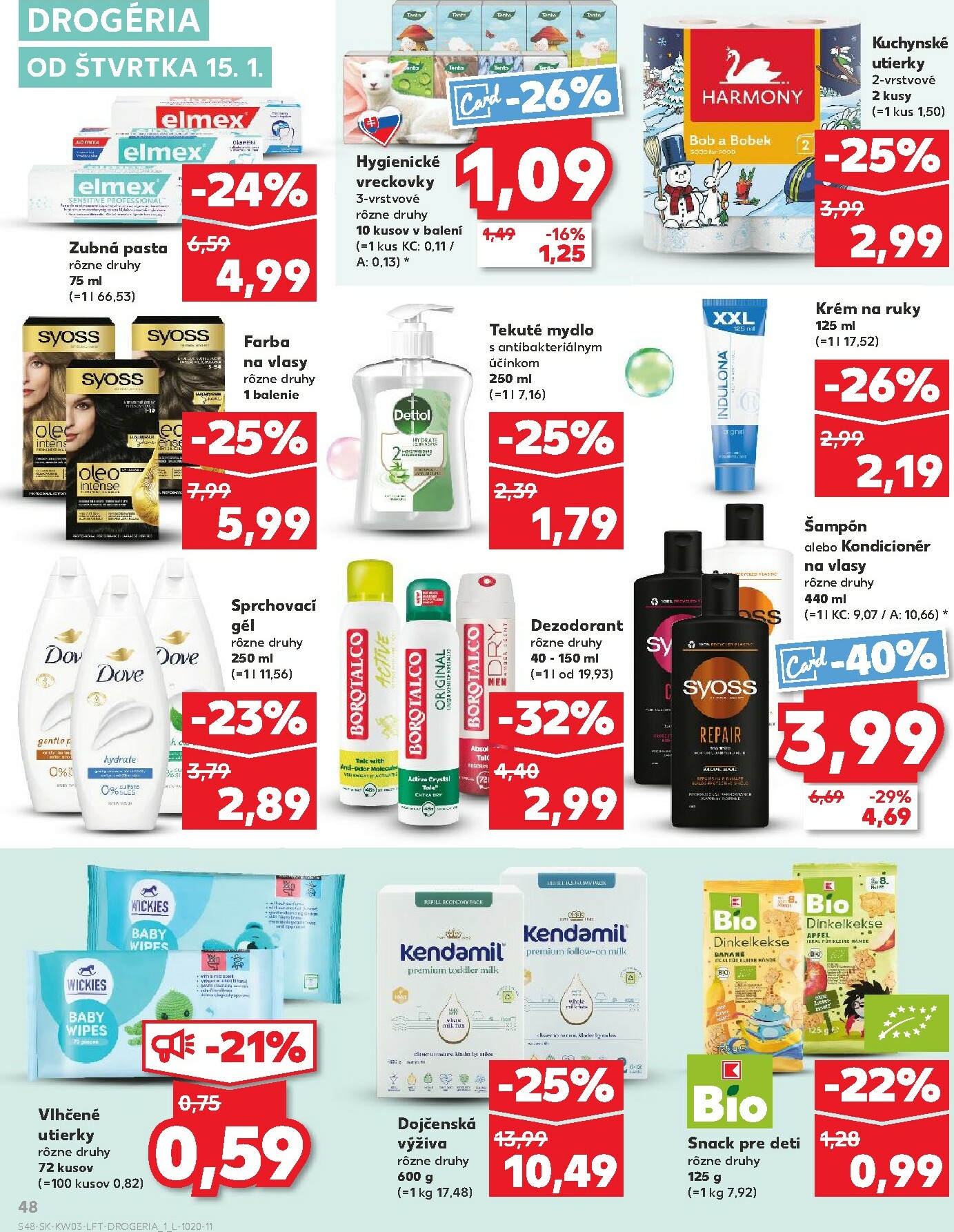 kaufland - Leták Kaufland platný od 15.01. do 21.01. - page: 48