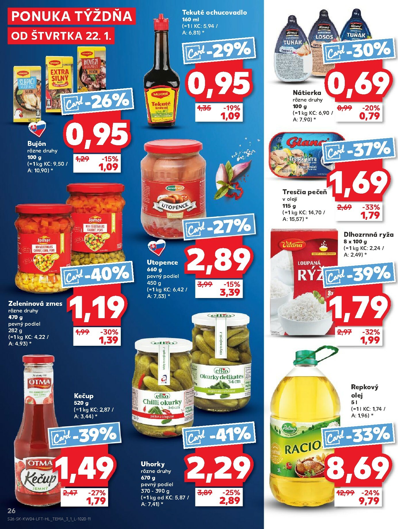 kaufland - Leták Kaufland platný od 22.01. do 28.01. - page: 26