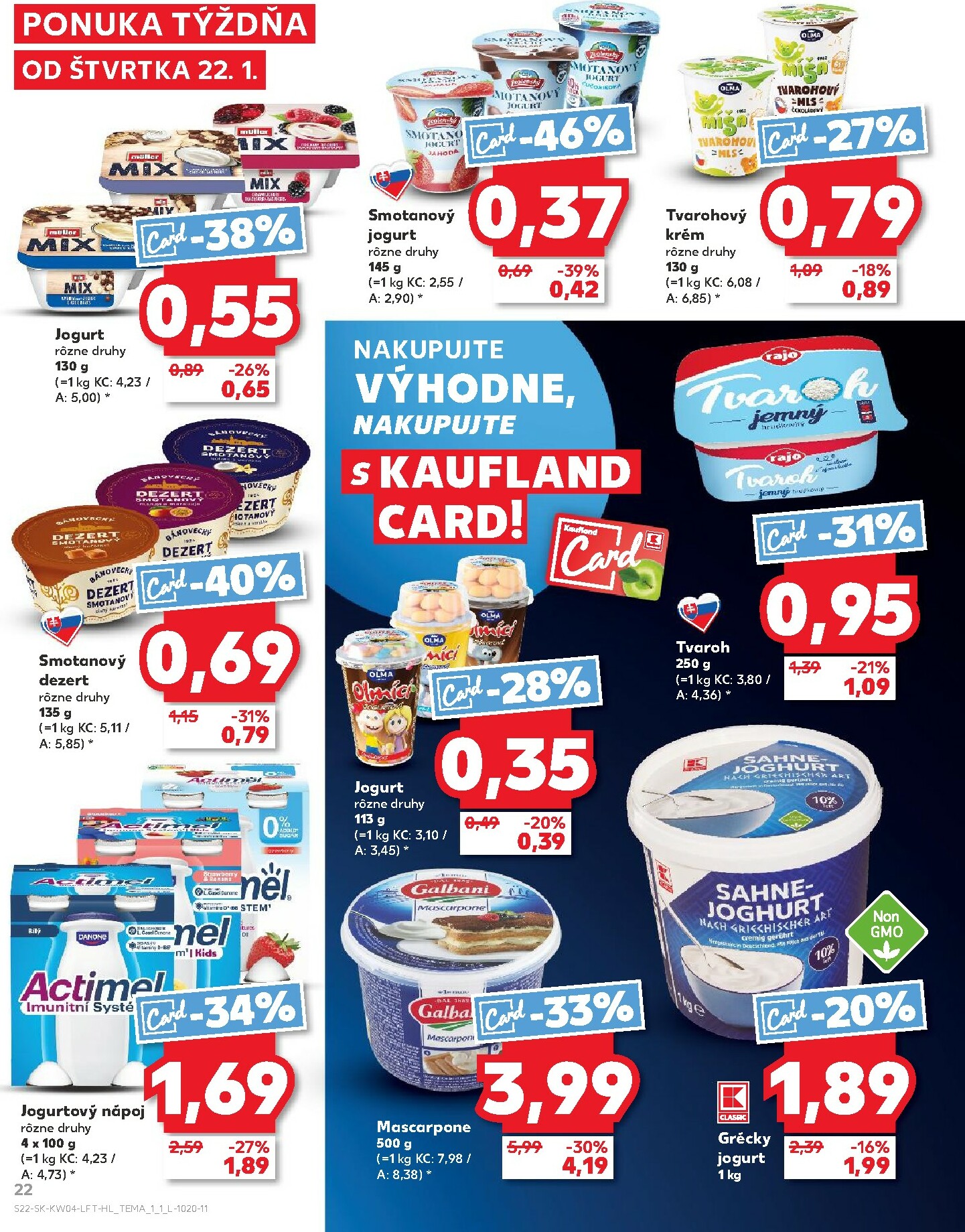 kaufland - Leták Kaufland platný od 22.01. do 28.01. - page: 22