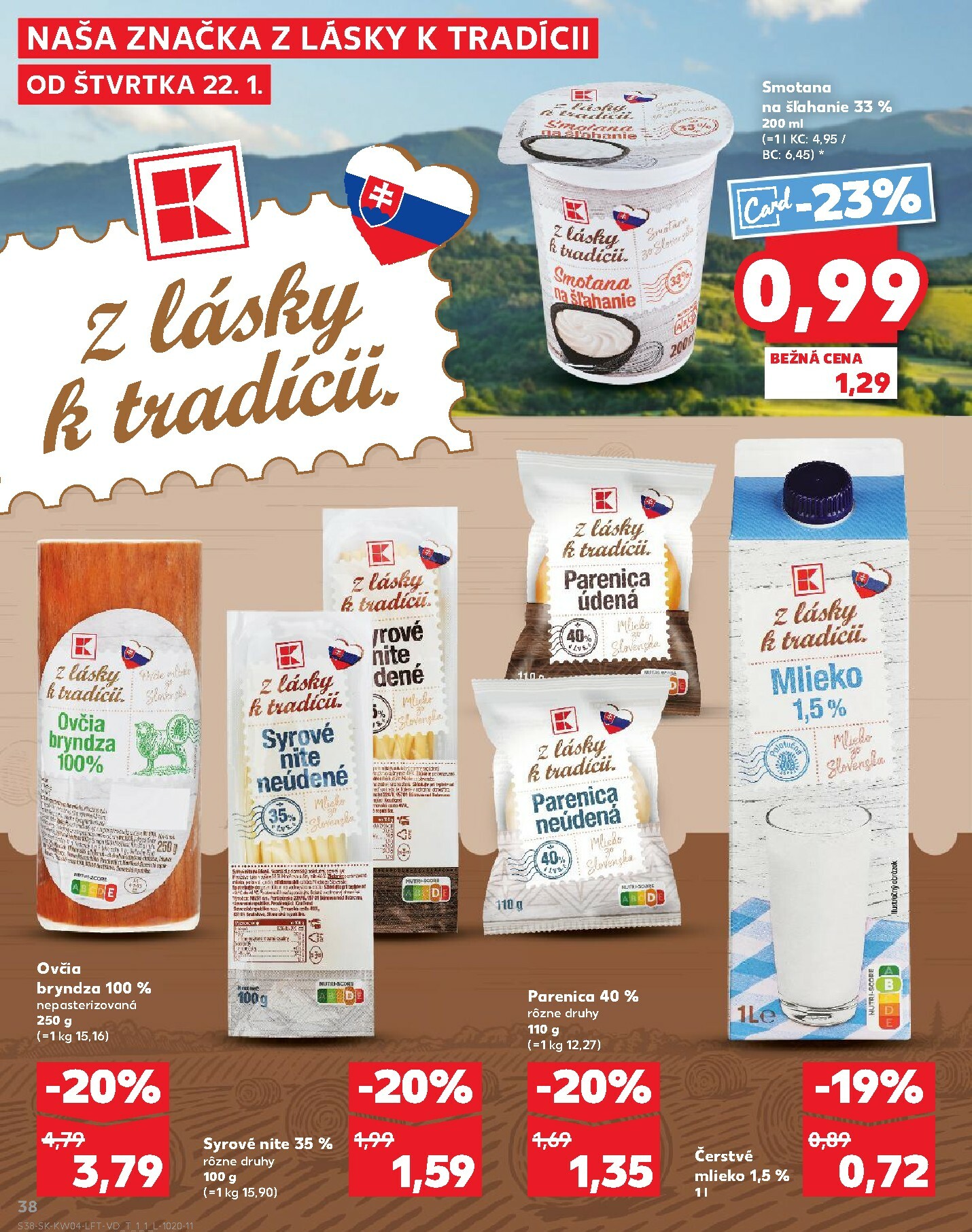 kaufland - Leták Kaufland platný od 22.01. do 28.01. - page: 38