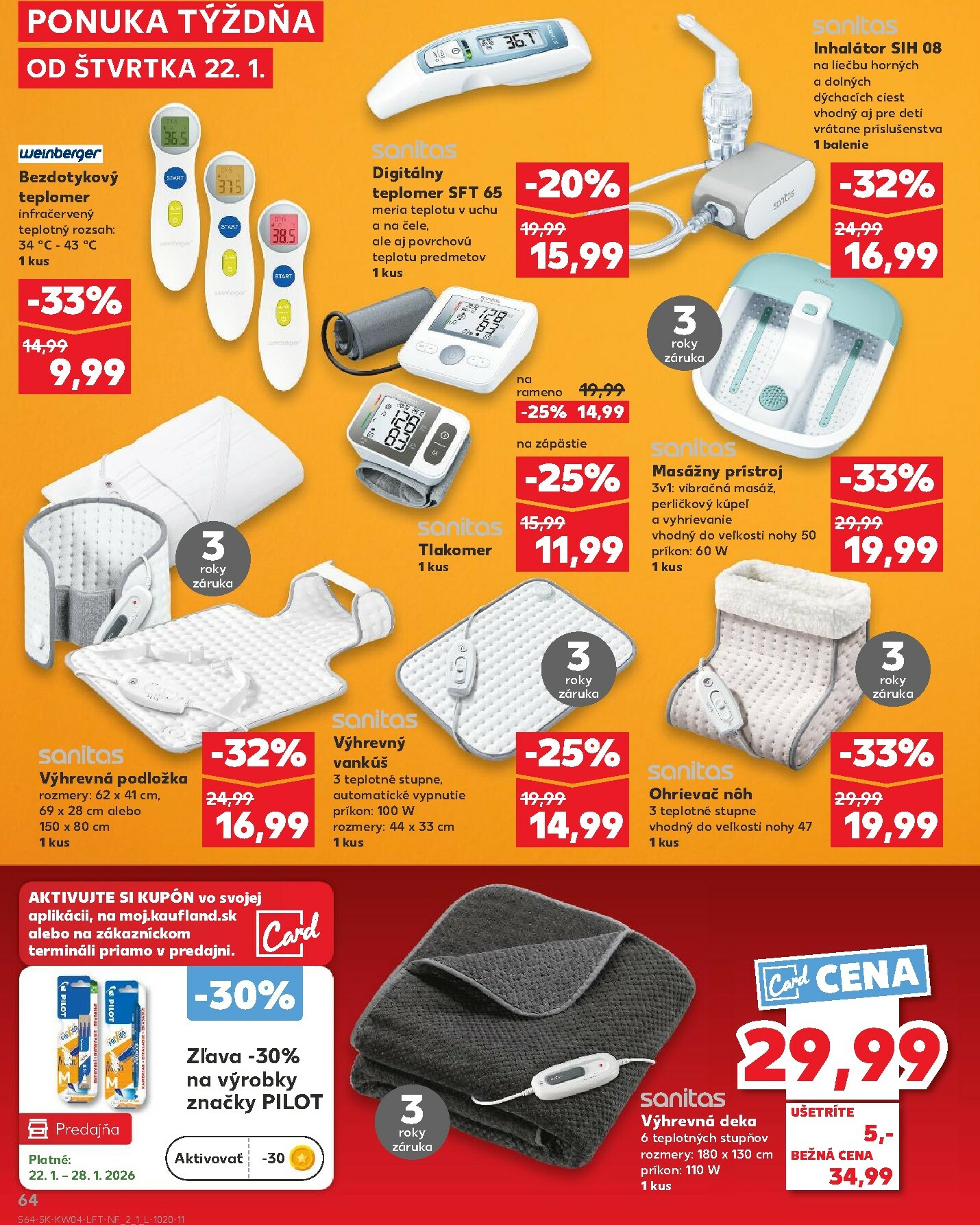 kaufland - Leták Kaufland platný od 22.01. do 28.01. - page: 64