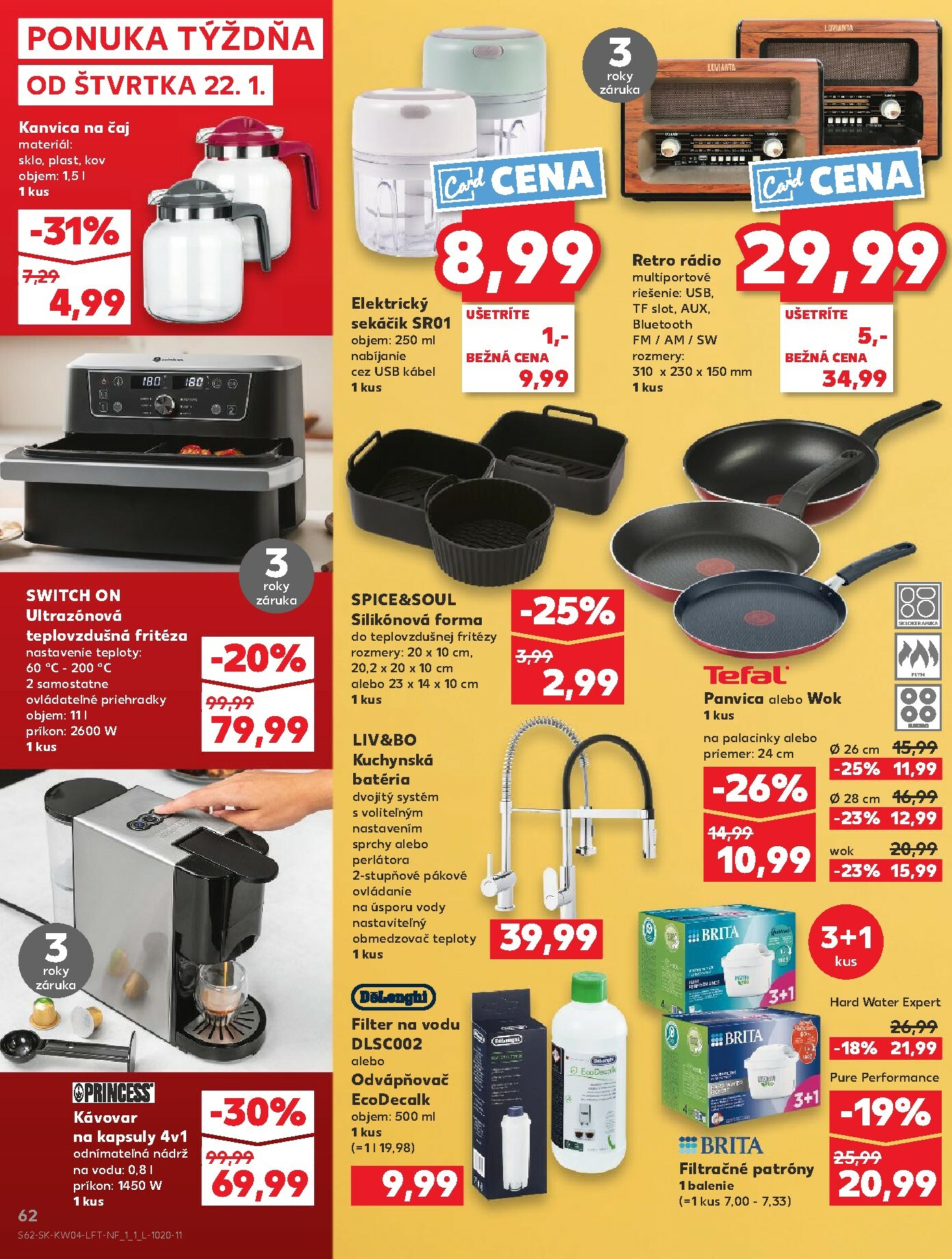 kaufland - Leták Kaufland platný od 22.01. do 28.01. - page: 62