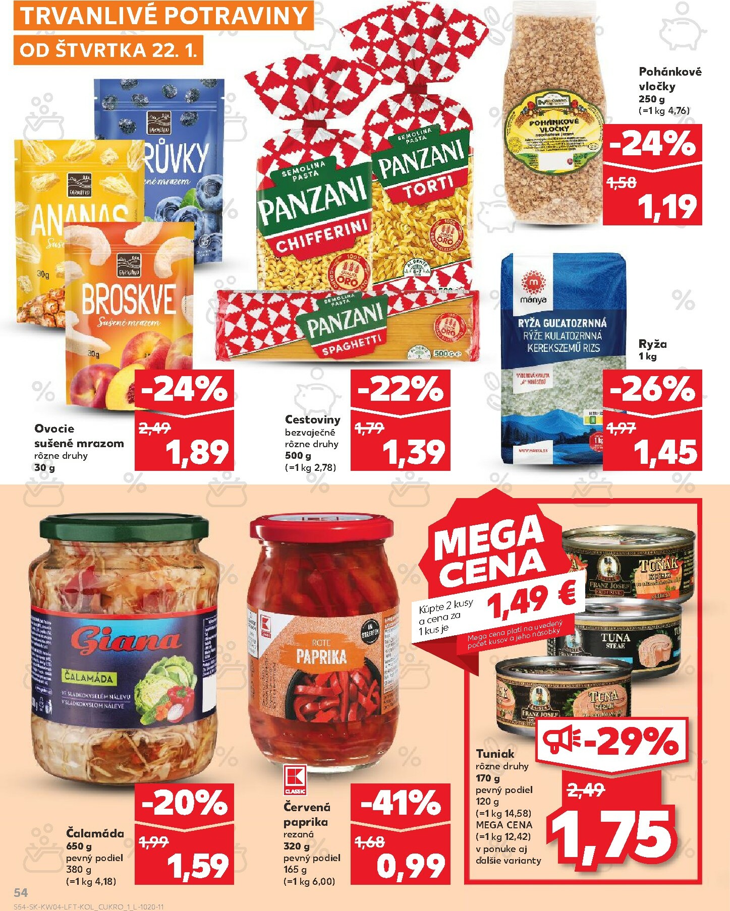 kaufland - Leták Kaufland platný od 22.01. do 28.01. - page: 54