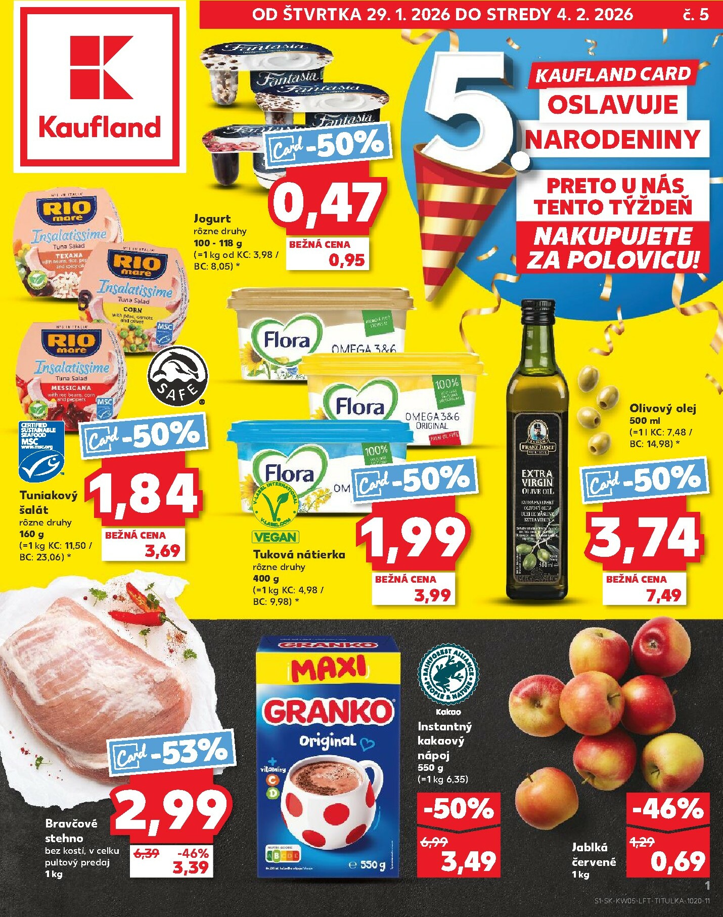 kaufland - Leták Kaufland platný od 29.01. do 04.02.