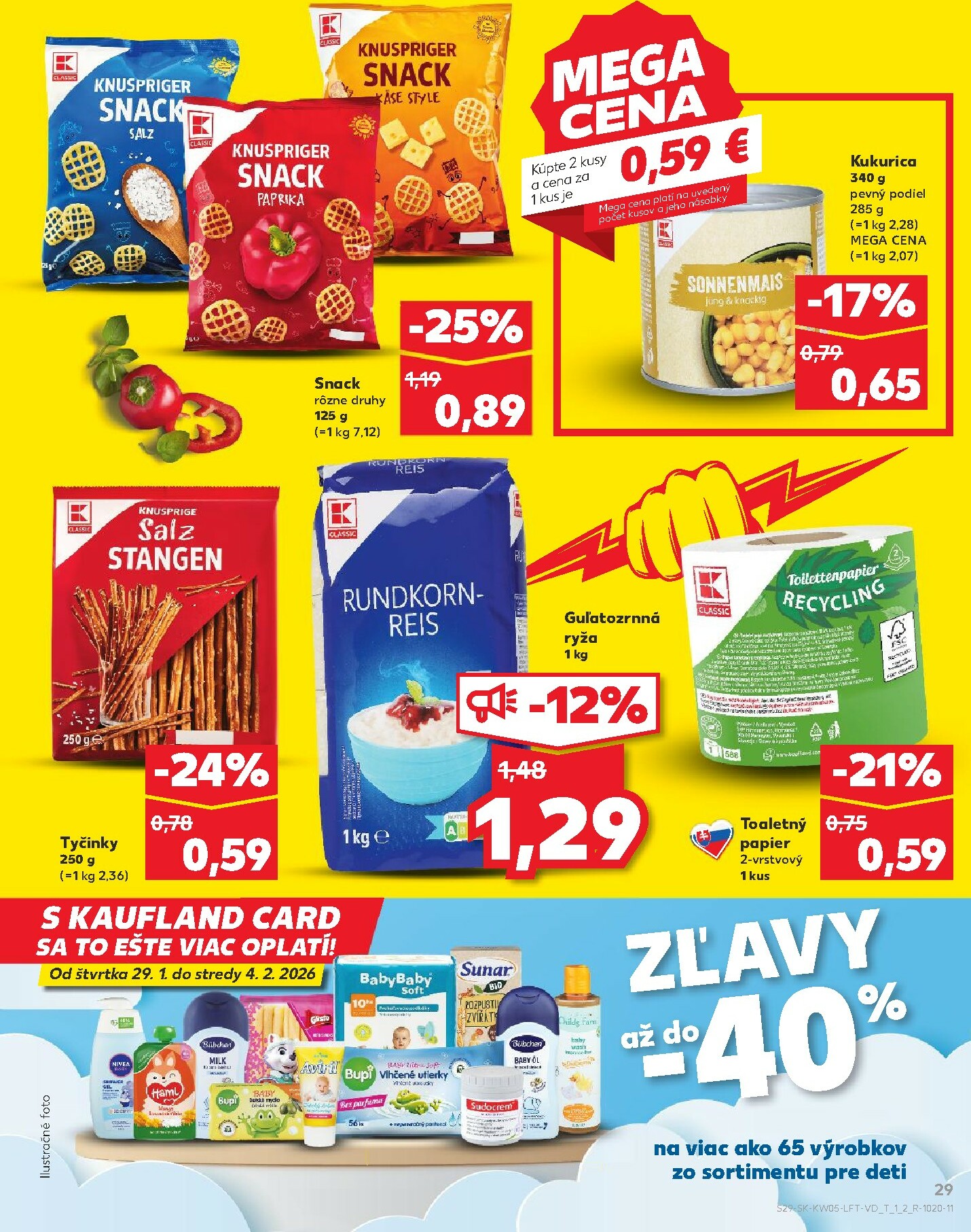 kaufland - Leták Kaufland platný od 29.01. do 04.02. - page: 29