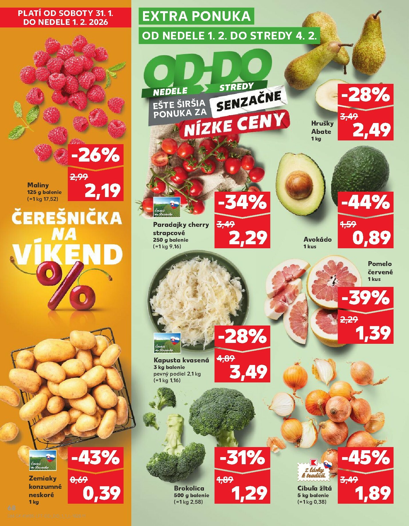 kaufland - Leták Kaufland platný od 29.01. do 04.02. - page: 68