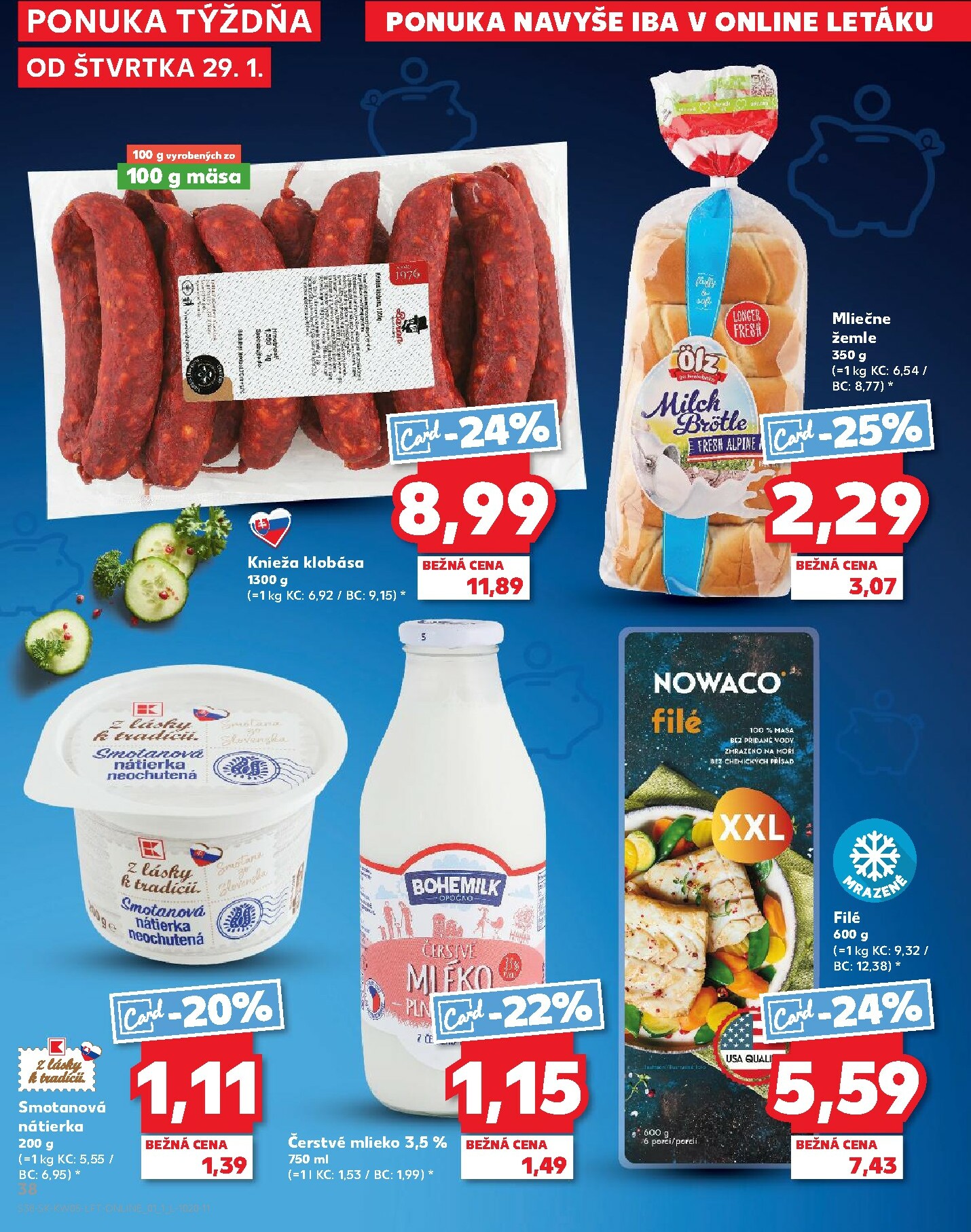 kaufland - Leták Kaufland platný od 29.01. do 04.02. - page: 38