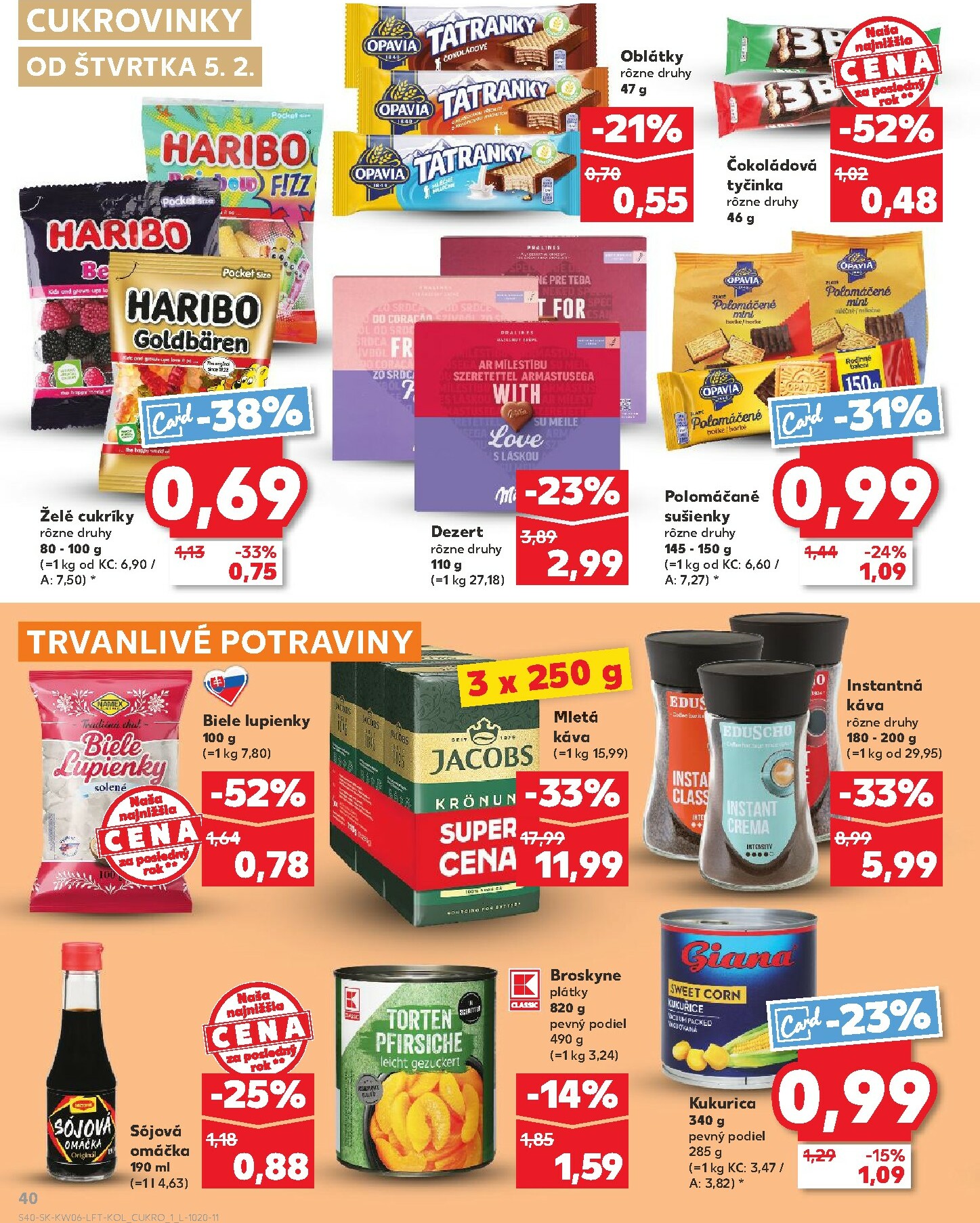 kaufland - Leták Kaufland platný od 05.02.2026 do 11.02.2026 - page: 40