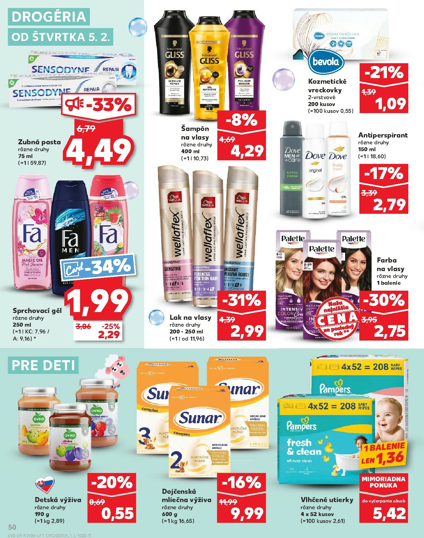 kaufland - Leták Kaufland platný od 05.02.2026 do 11.02.2026 - page: 50