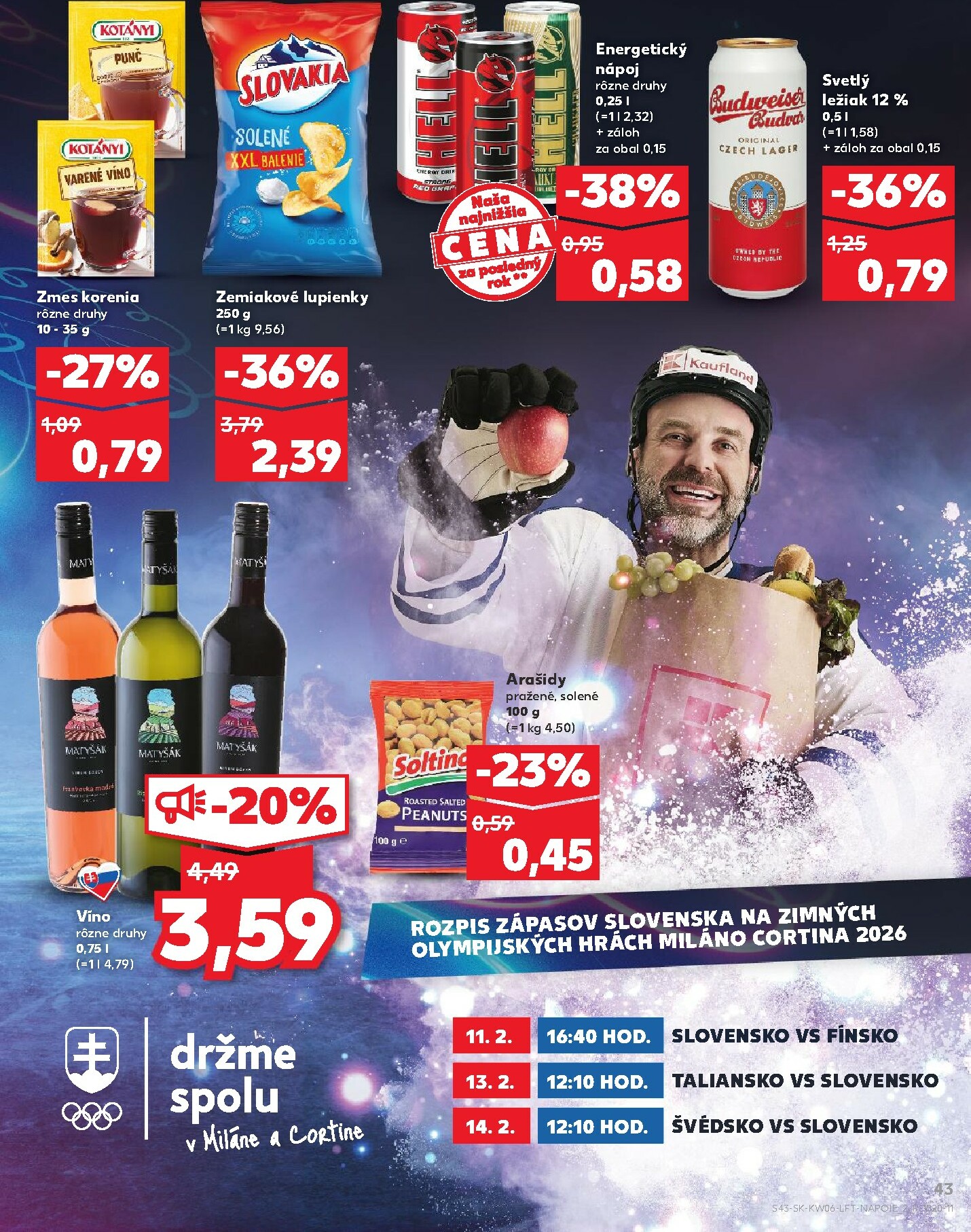kaufland - Leták Kaufland platný od 05.02.2026 do 11.02.2026 - page: 43