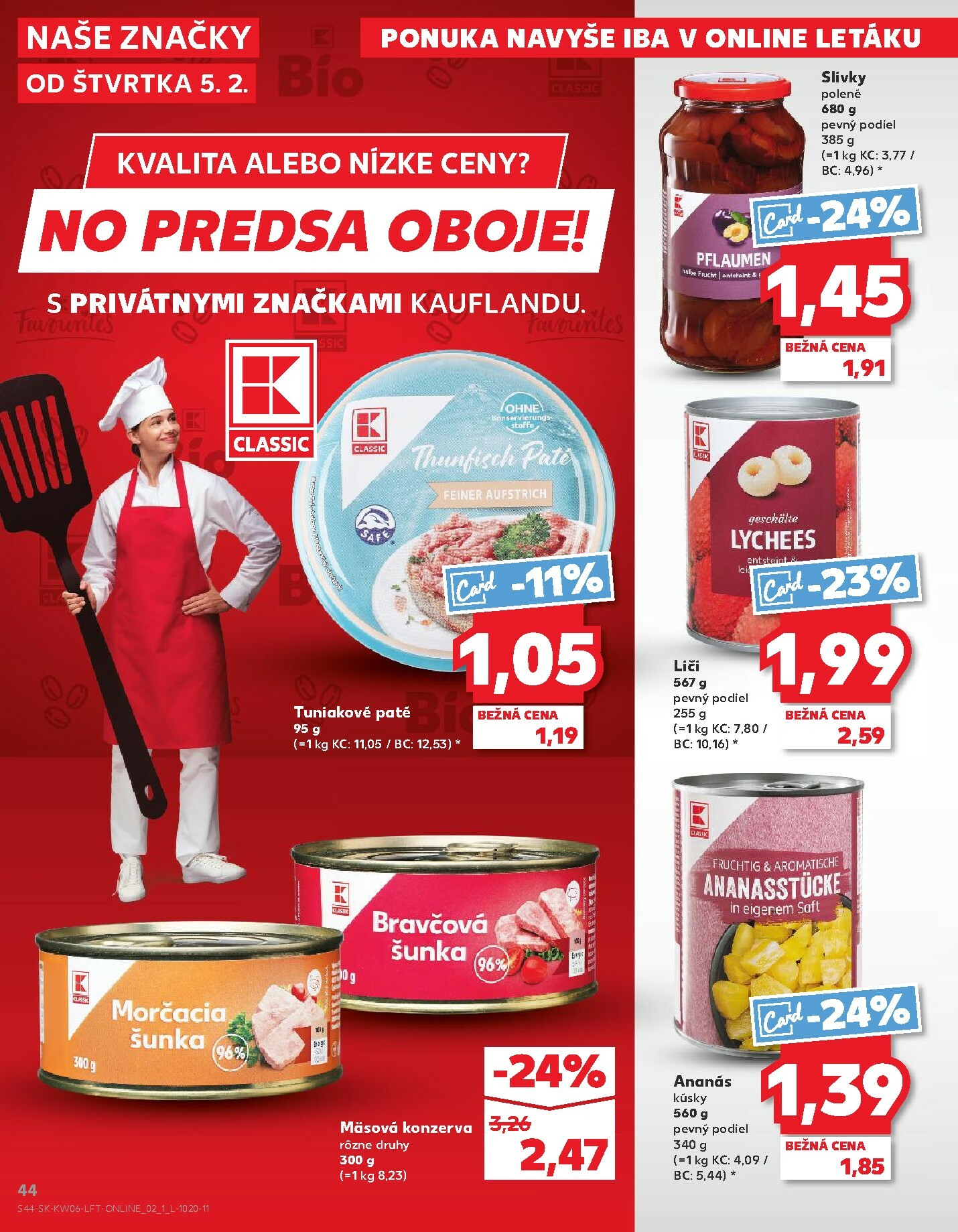 kaufland - Leták Kaufland platný od 05.02.2026 do 11.02.2026 - page: 44