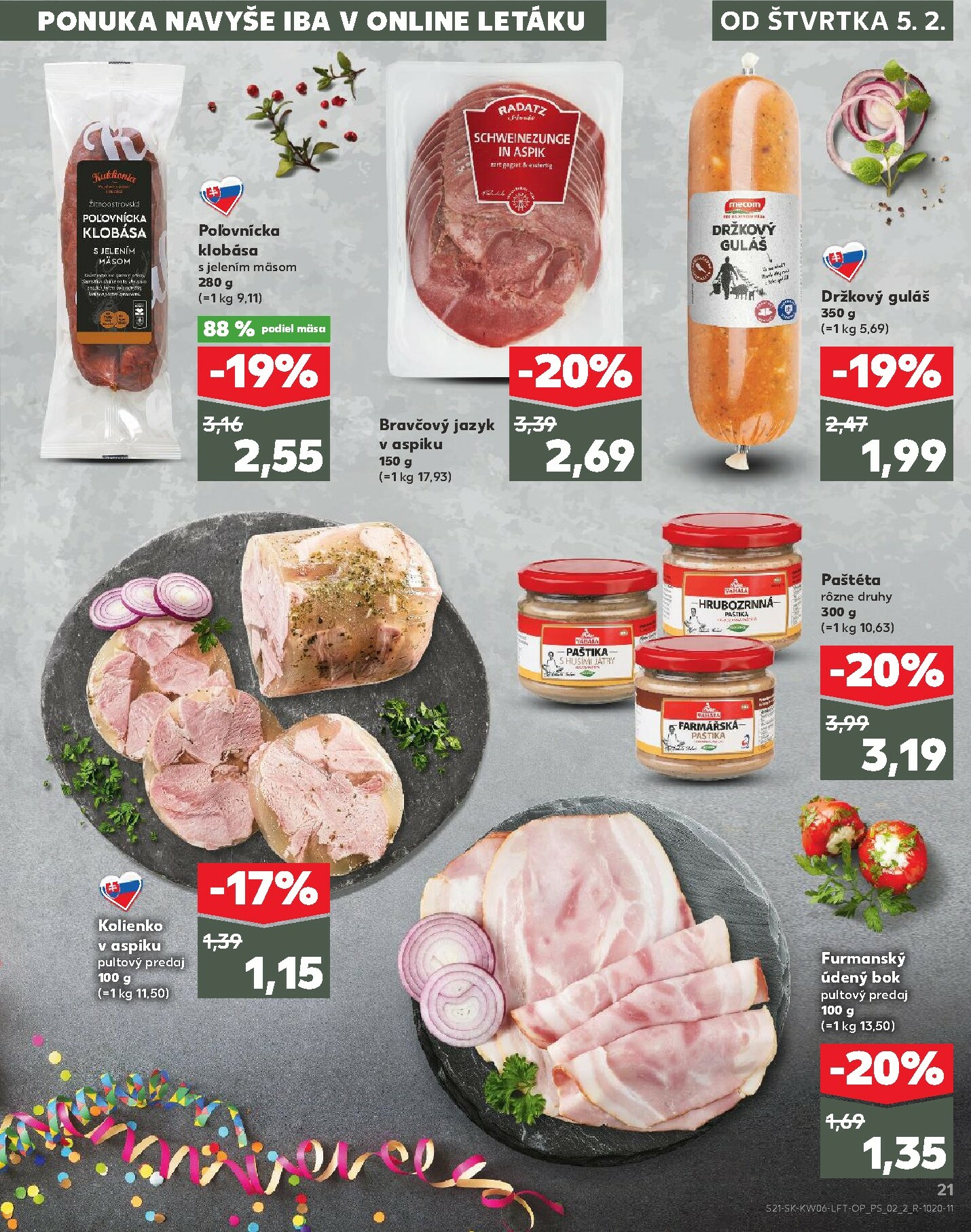 kaufland - Leták Kaufland platný od 05.02.2026 do 11.02.2026 - page: 21