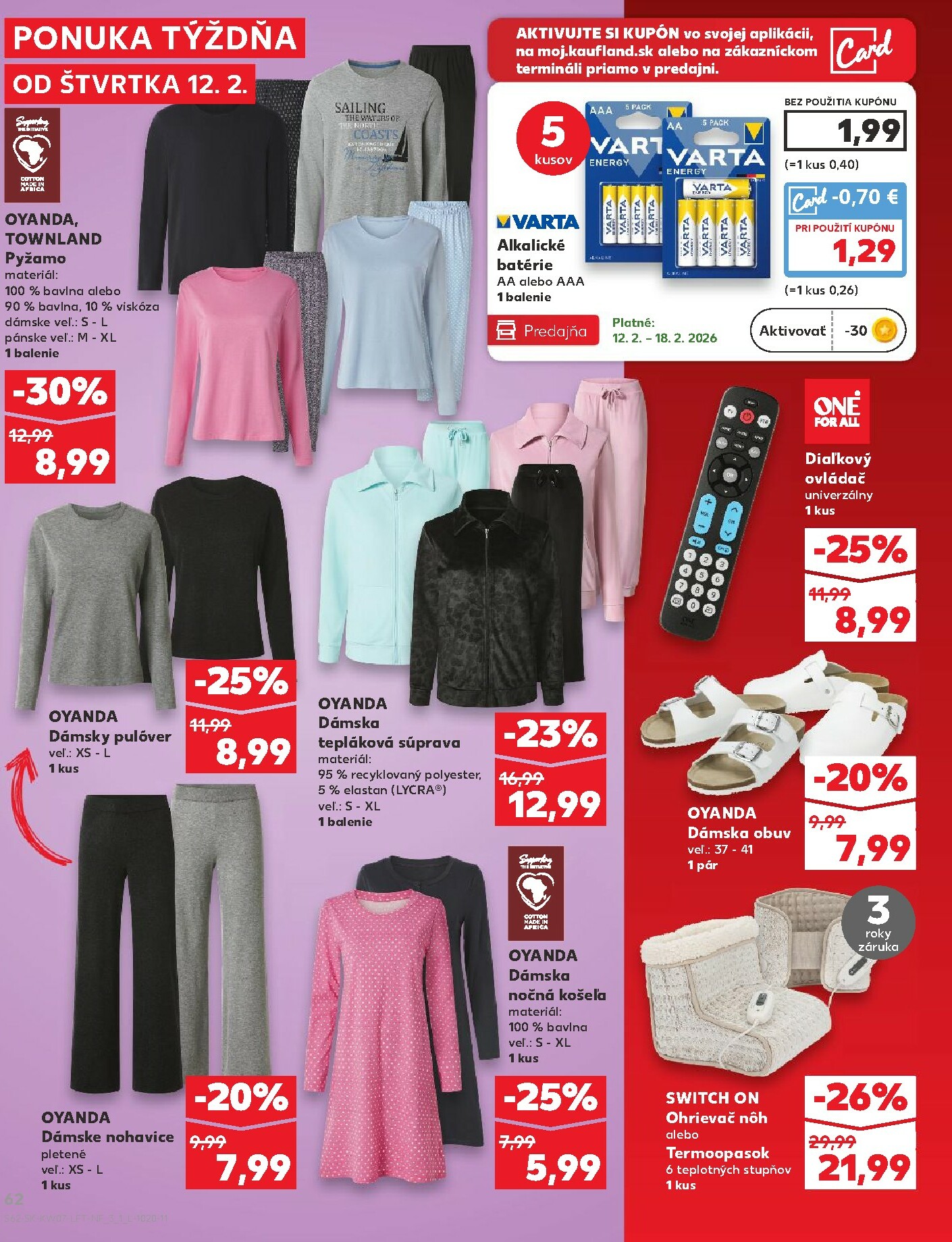 kaufland - Leták Kaufland platný od 12.02.2026 do 18.02.2026 - page: 62
