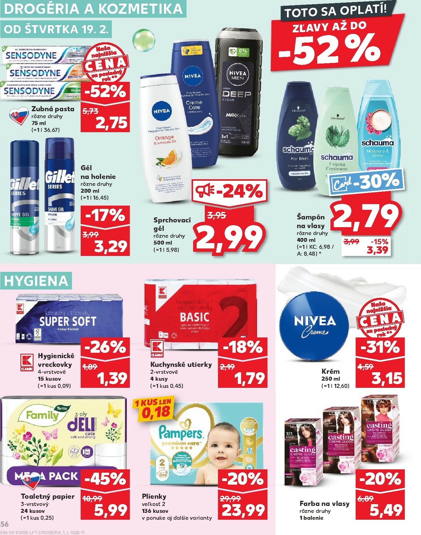 kaufland - Leták Kaufland platný od 19.02.2026 do 25.02.2026 - page: 56