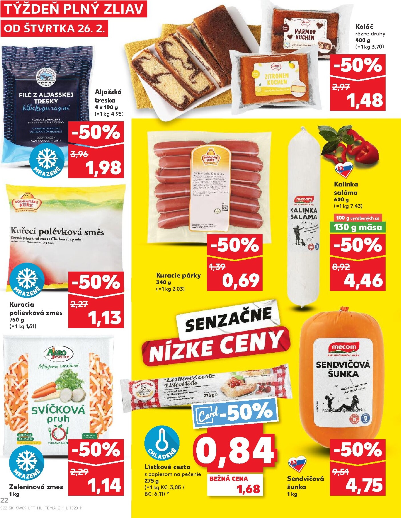 kaufland - Leták Kaufland platný od 26.02.2026 do 04.03.2026 - page: 22