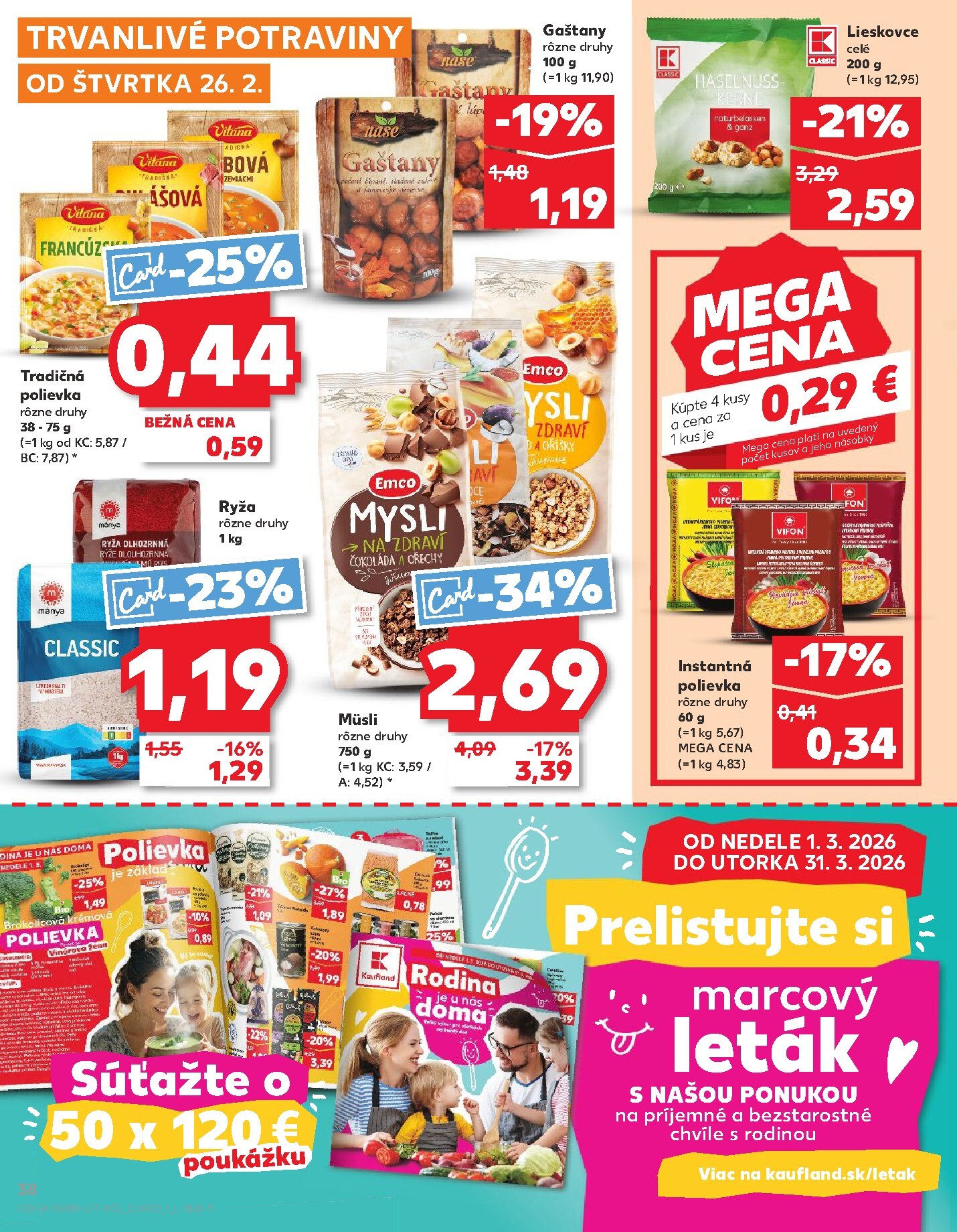 kaufland - Leták Kaufland platný od 26.02.2026 do 04.03.2026 - page: 38