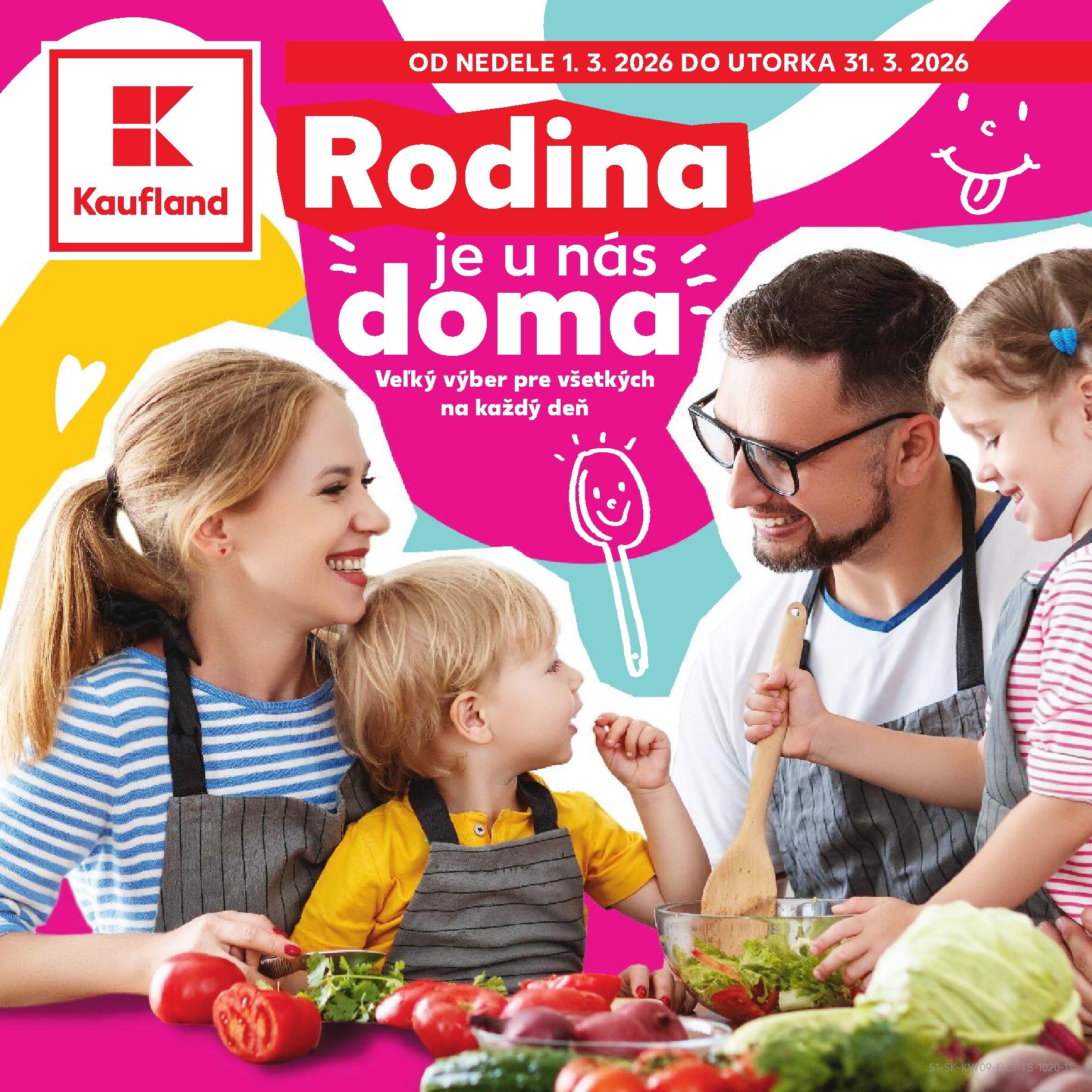 kaufland - Leták Kaufland - Rodina je u nás doma platný od 01.03.2026 do 31.03.2026