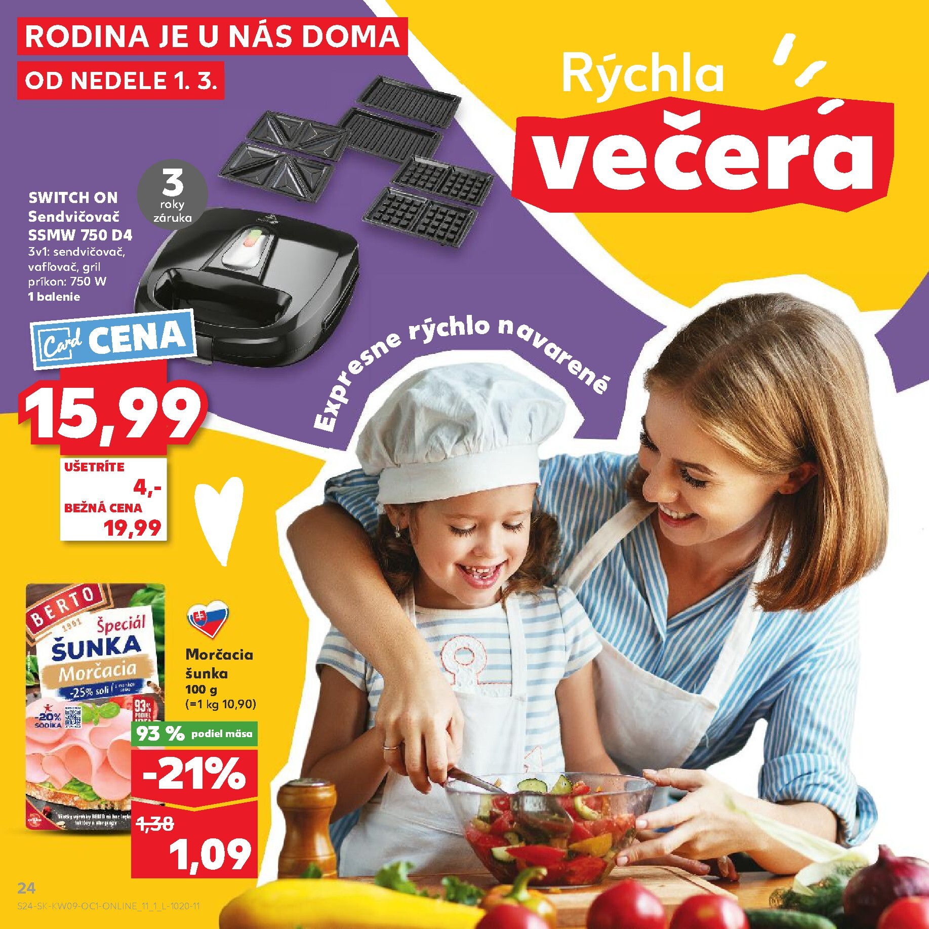 kaufland - Leták Kaufland - Rodina je u nás doma platný od 01.03.2026 do 31.03.2026 - page: 24