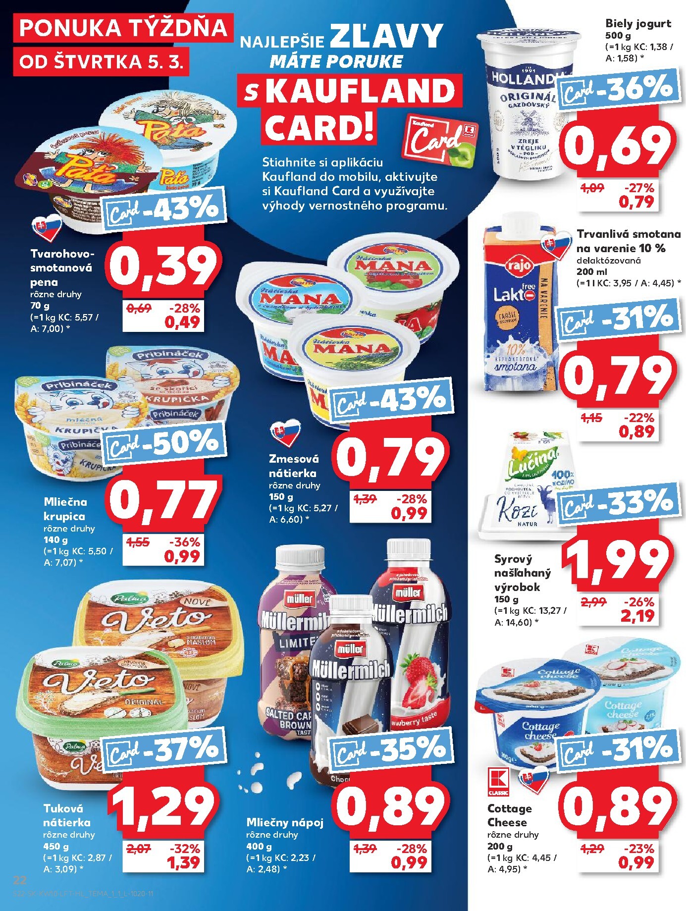 kaufland - Leták Kaufland platný od 05.03.2026 do 11.03.2026 - page: 22