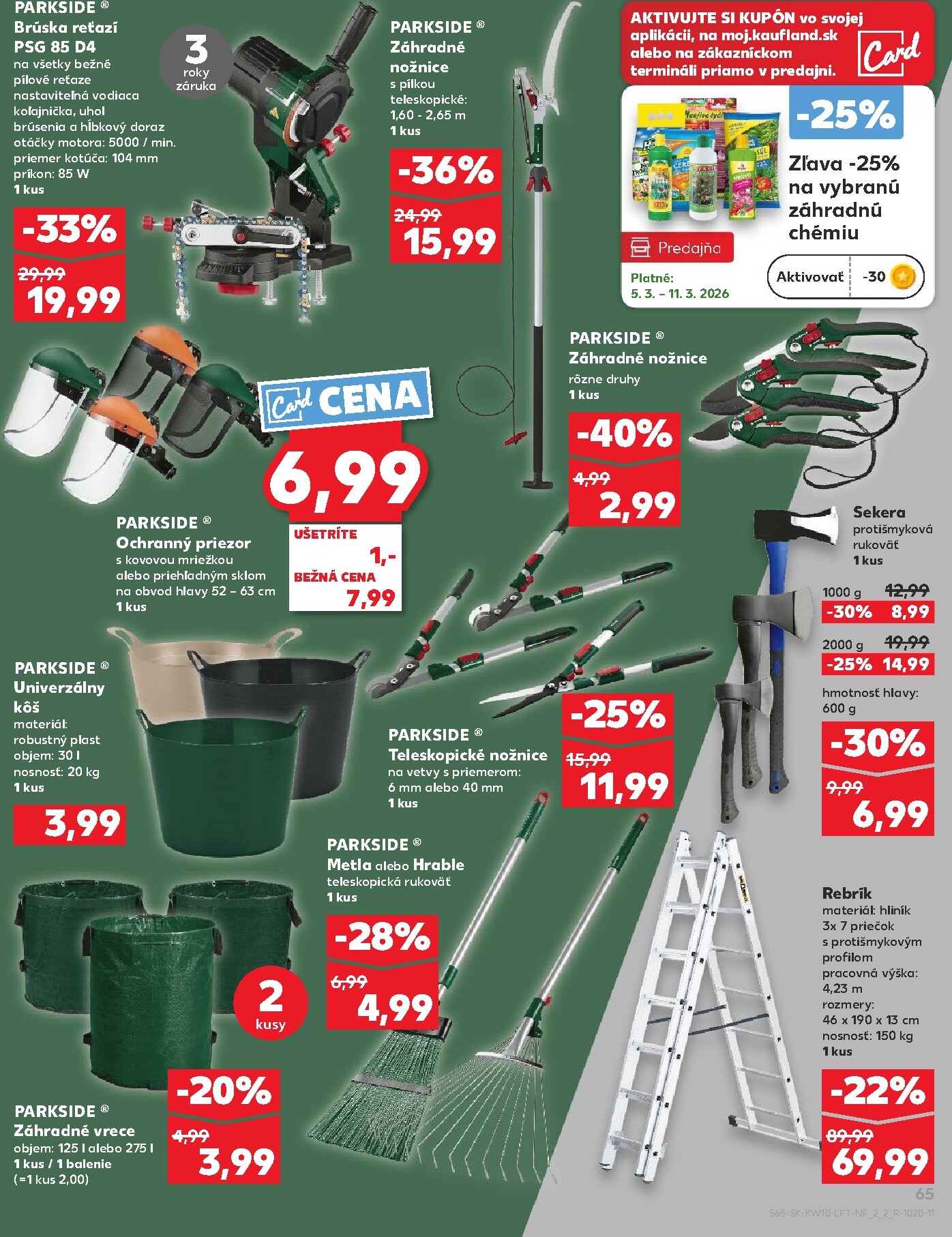 kaufland - Leták Kaufland platný od 05.03.2026 do 11.03.2026 - page: 65