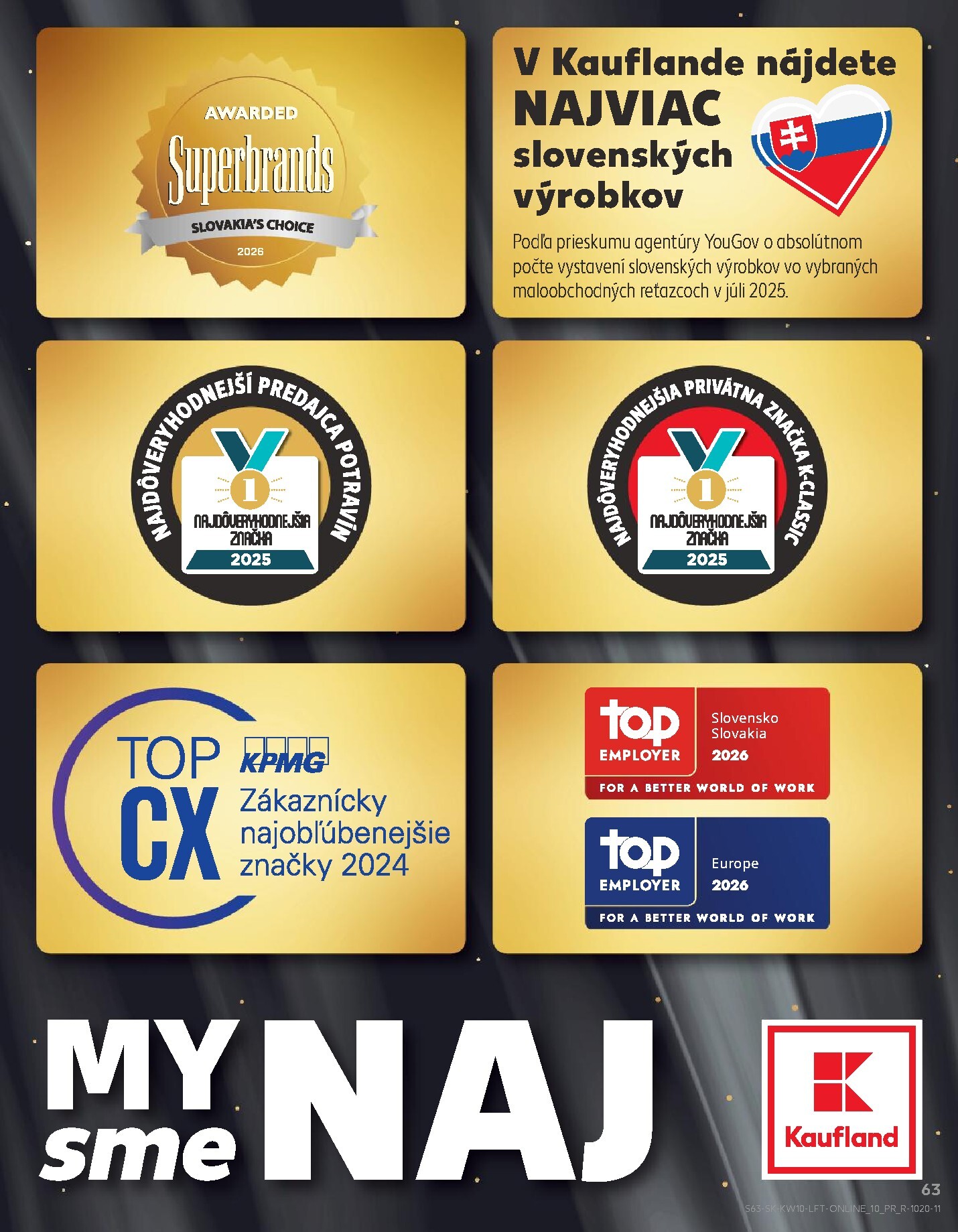 kaufland - Leták Kaufland platný od 05.03.2026 do 11.03.2026 - page: 63