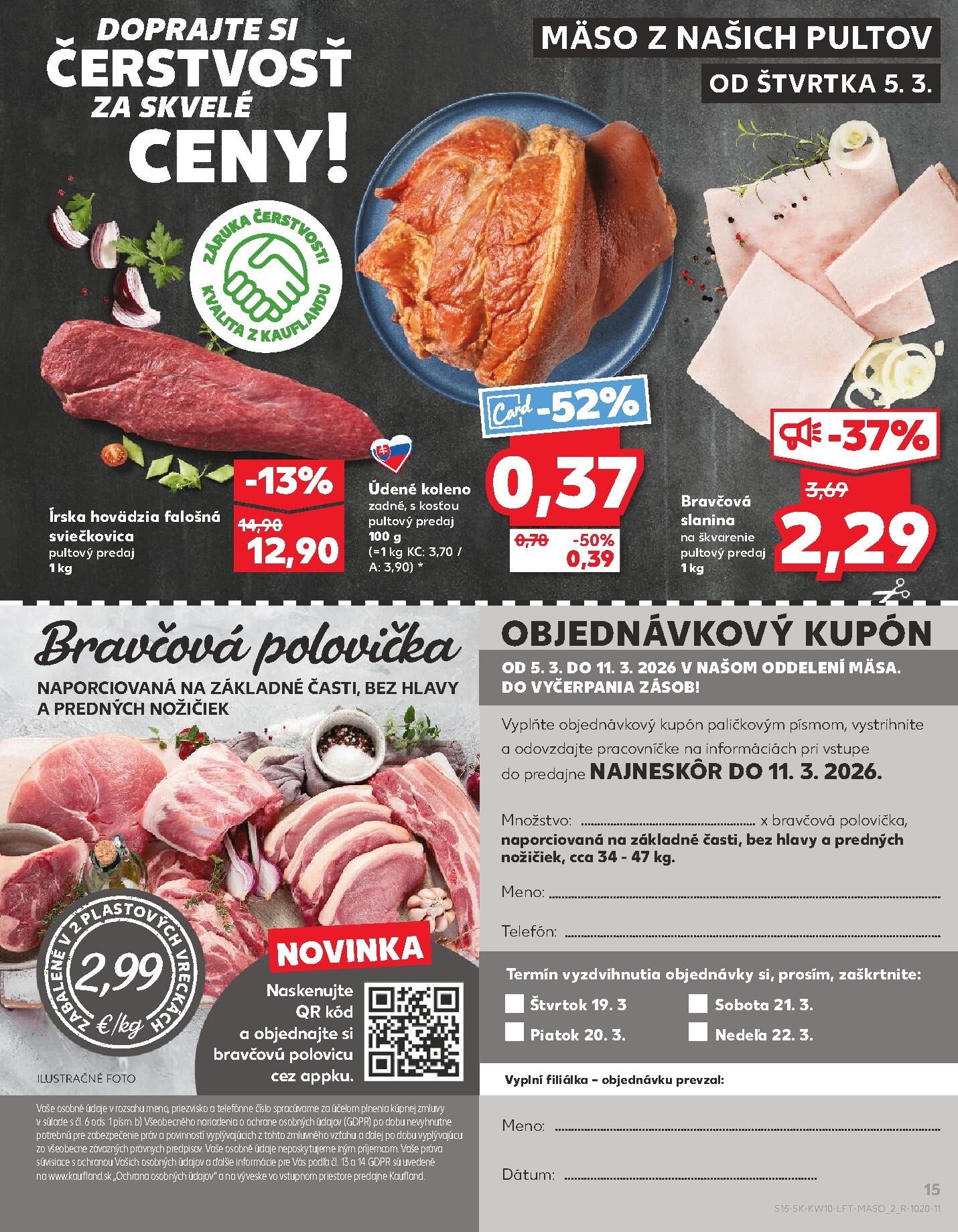 kaufland - Leták Kaufland platný od 05.03.2026 do 11.03.2026 - page: 15