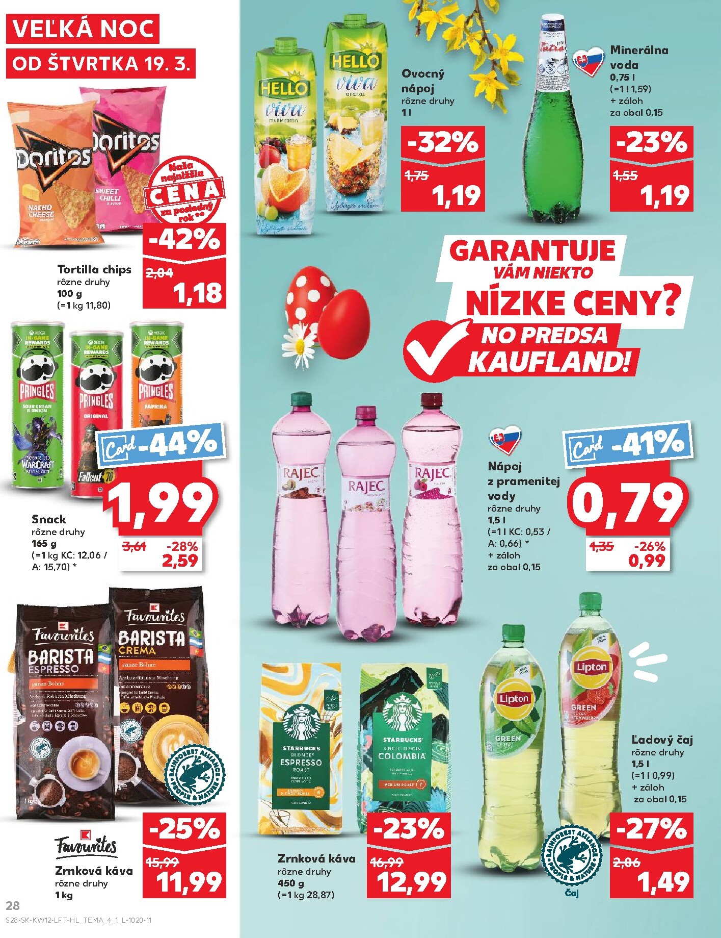 kaufland - Leták Kaufland platný od 19.03.2026 do 25.03.2026 - page: 28