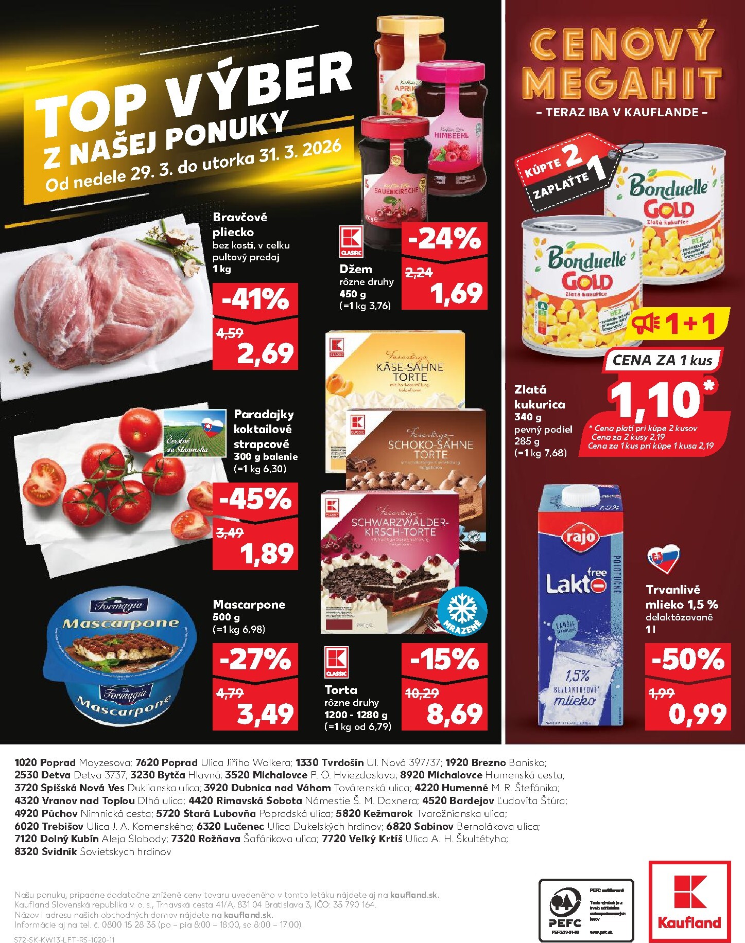 kaufland - Leták Kaufland platný od 26.03.2026 do 31.03.2026 - page: 72