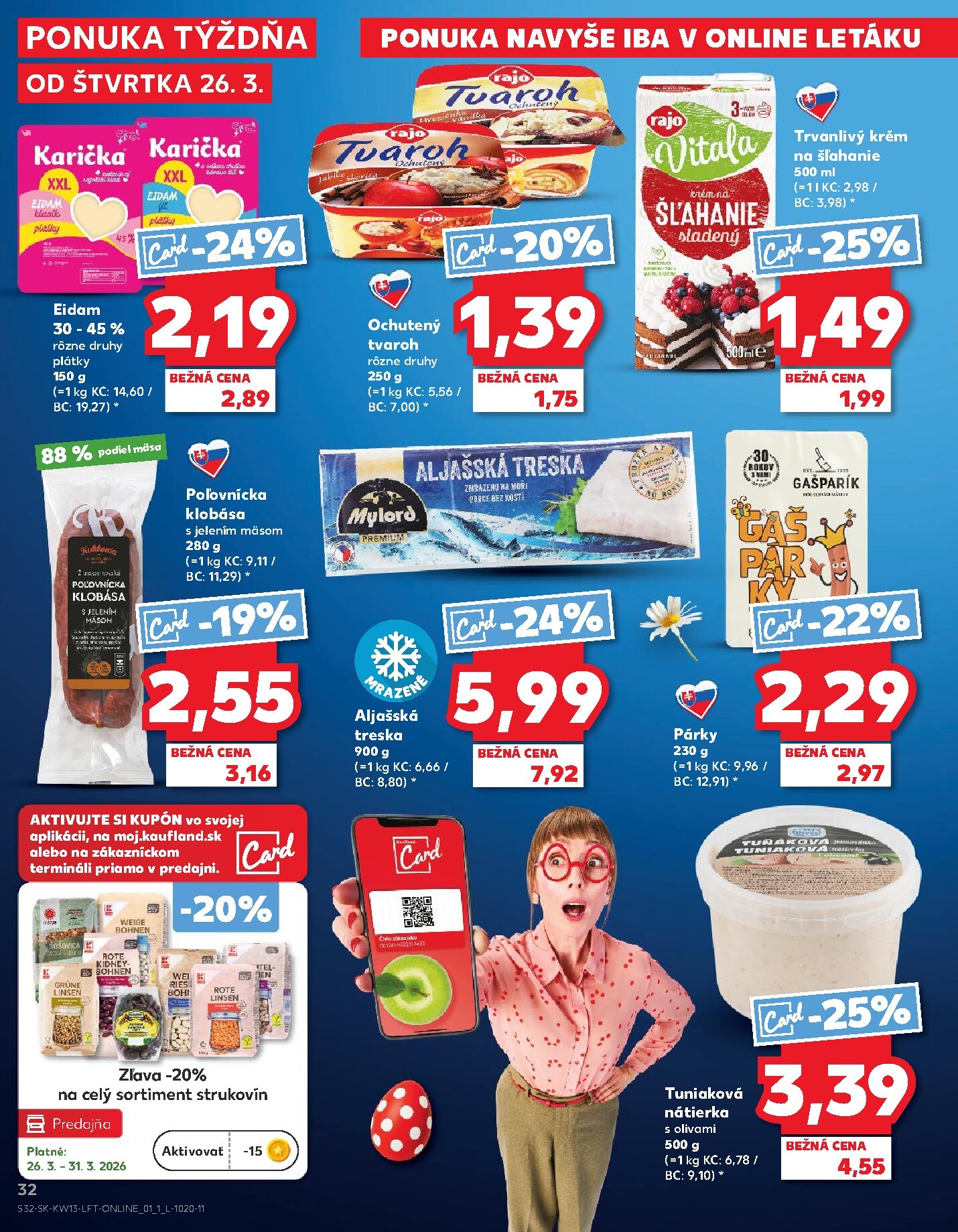 kaufland - Leták Kaufland platný od 26.03.2026 do 31.03.2026 - page: 32