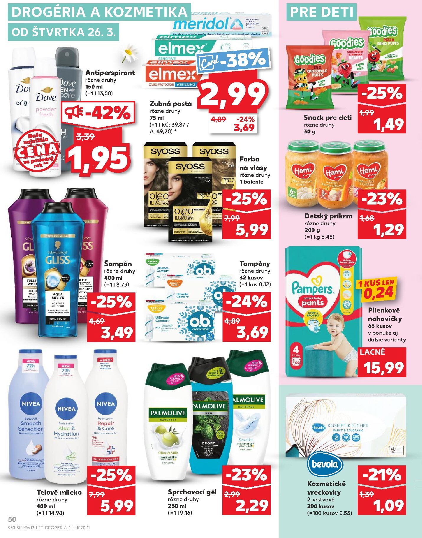 kaufland - Leták Kaufland platný od 26.03.2026 do 31.03.2026 - page: 50