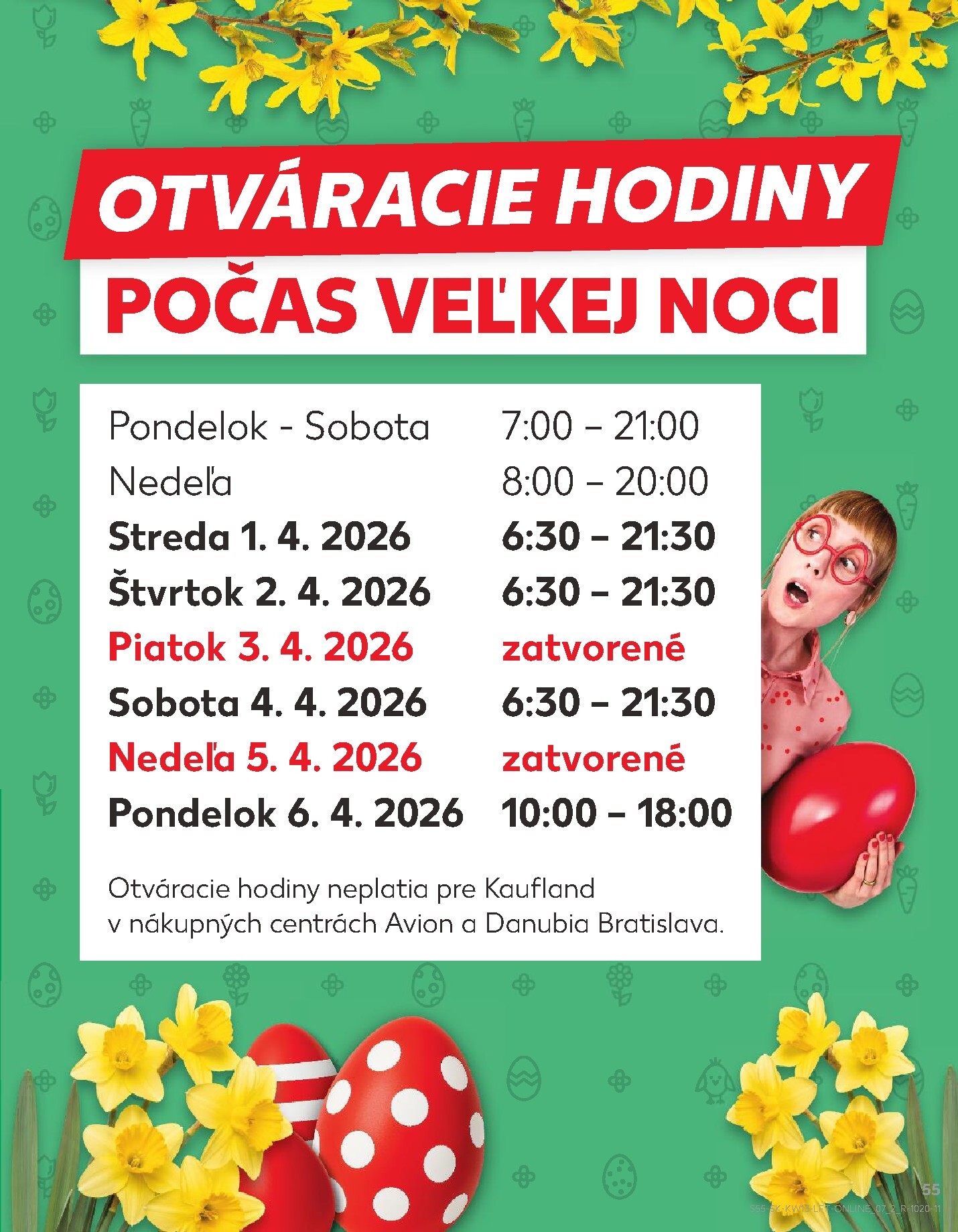 kaufland - Leták Kaufland platný od 26.03.2026 do 31.03.2026 - page: 55