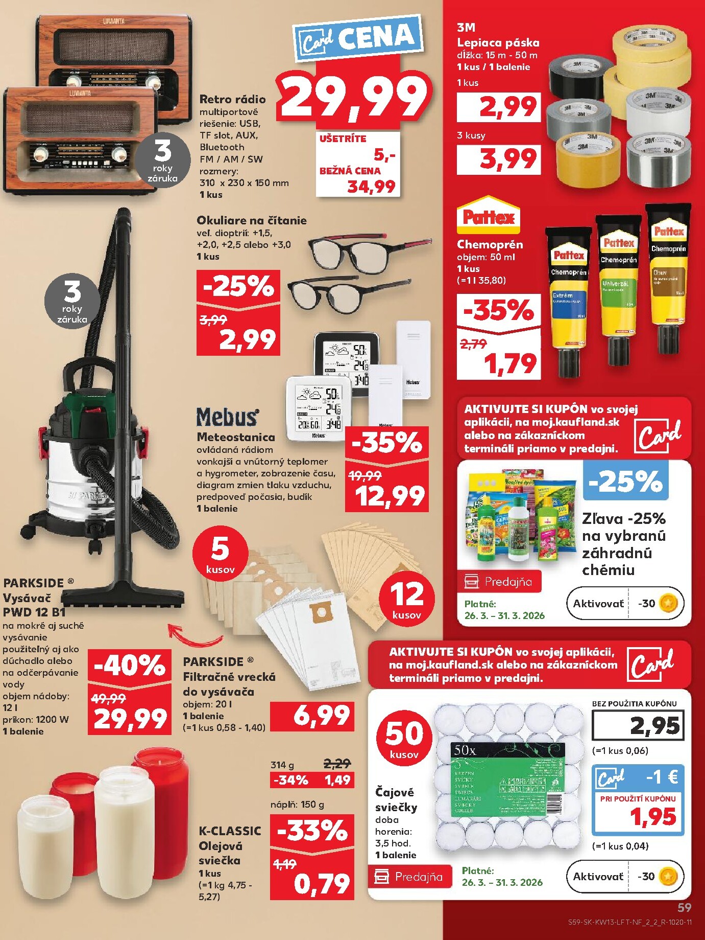 kaufland - Leták Kaufland platný od 26.03.2026 do 31.03.2026 - page: 59
