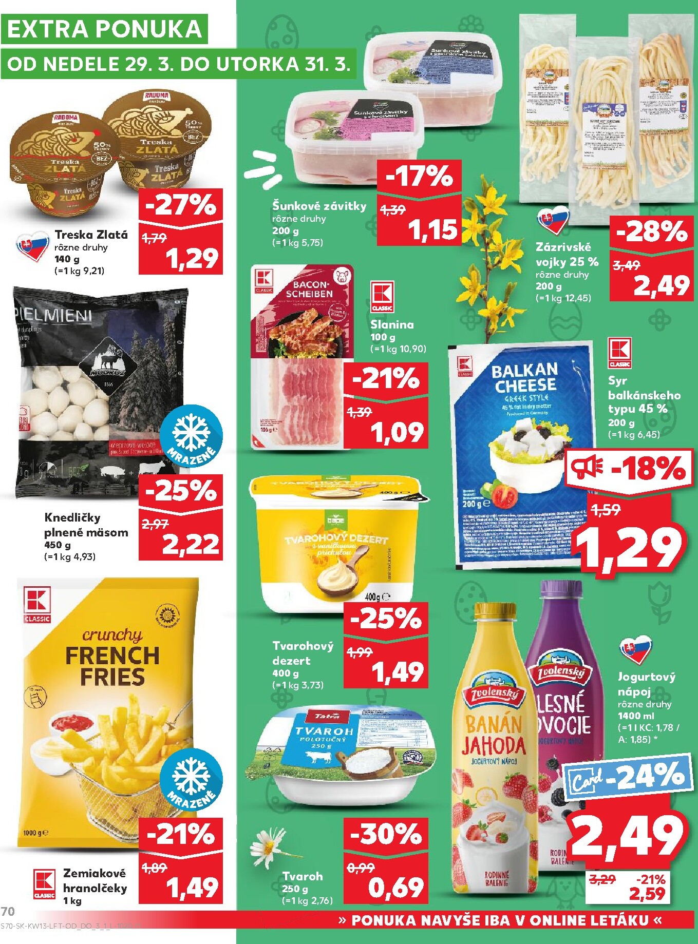 kaufland - Leták Kaufland platný od 26.03.2026 do 31.03.2026 - page: 70