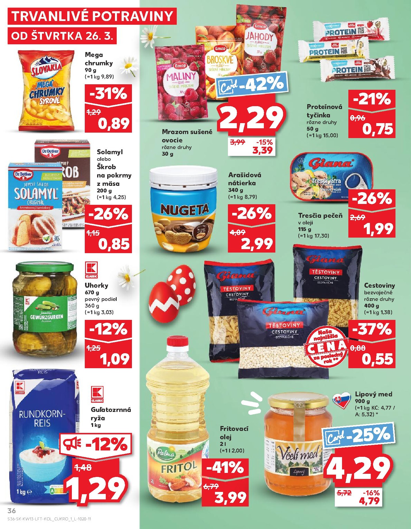 kaufland - Leták Kaufland platný od 26.03.2026 do 31.03.2026 - page: 36