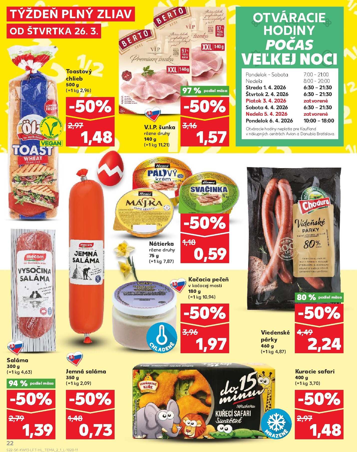 kaufland - Leták Kaufland platný od 26.03.2026 do 31.03.2026 - page: 22