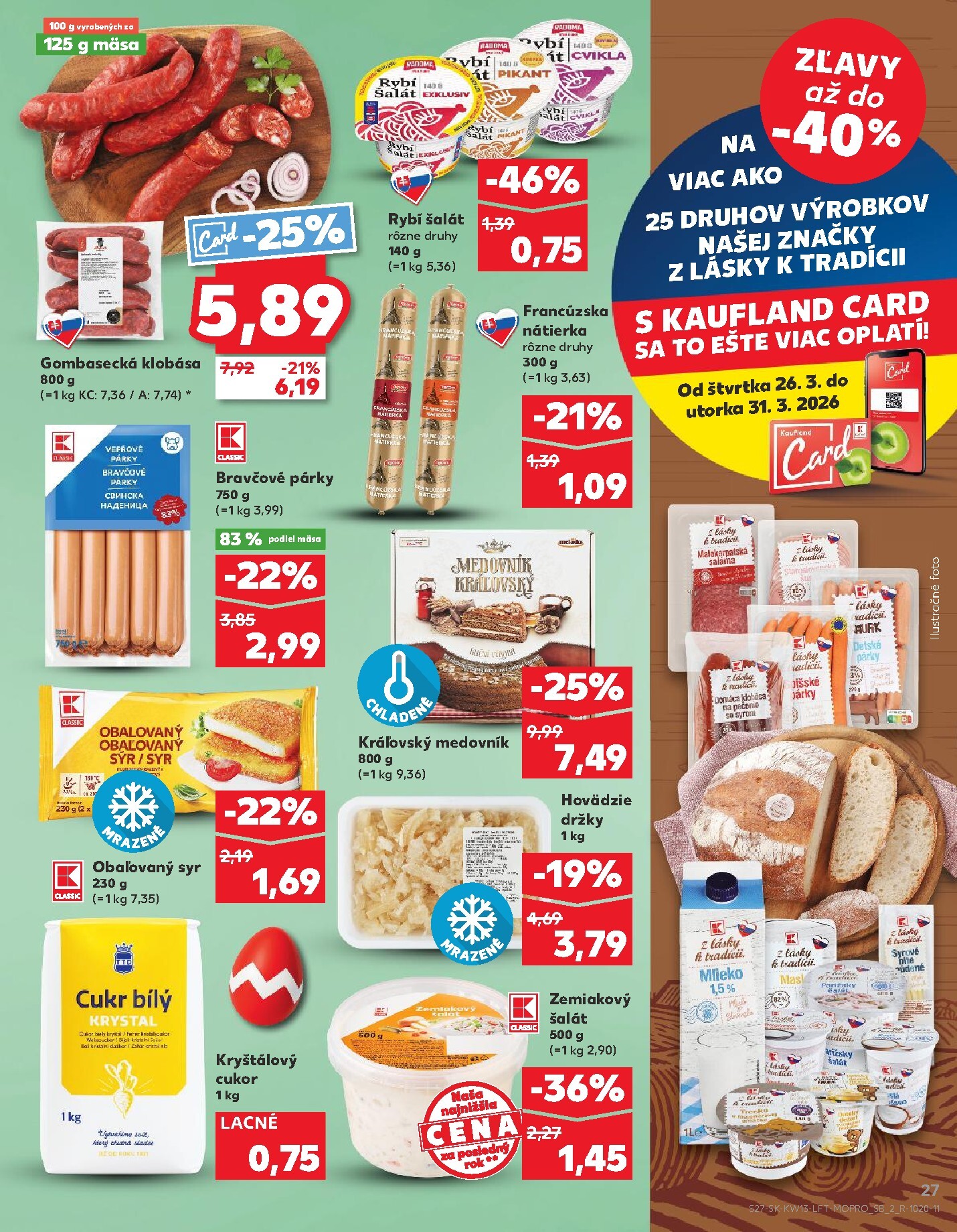 kaufland - Leták Kaufland platný od 26.03.2026 do 31.03.2026 - page: 27