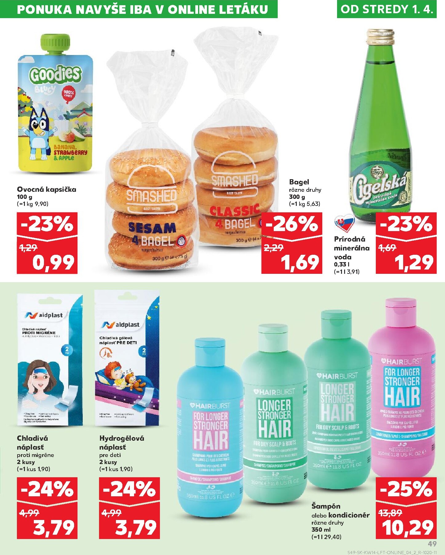 kaufland - Leták Kaufland platný od 01.04.2026 do 08.04.2026 - page: 49