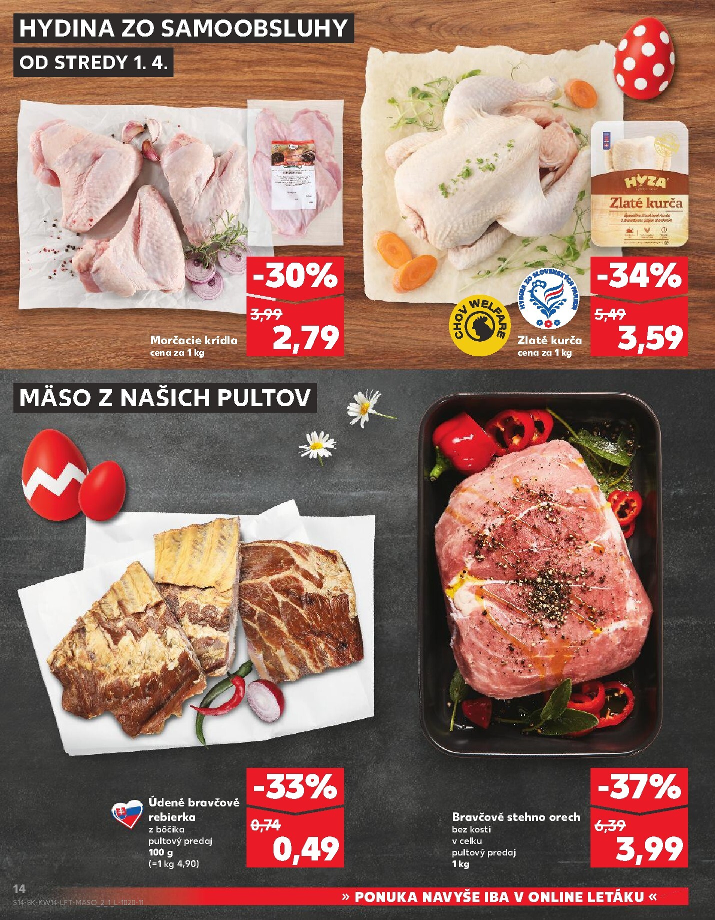 kaufland - Leták Kaufland platný od 01.04.2026 do 08.04.2026 - page: 14