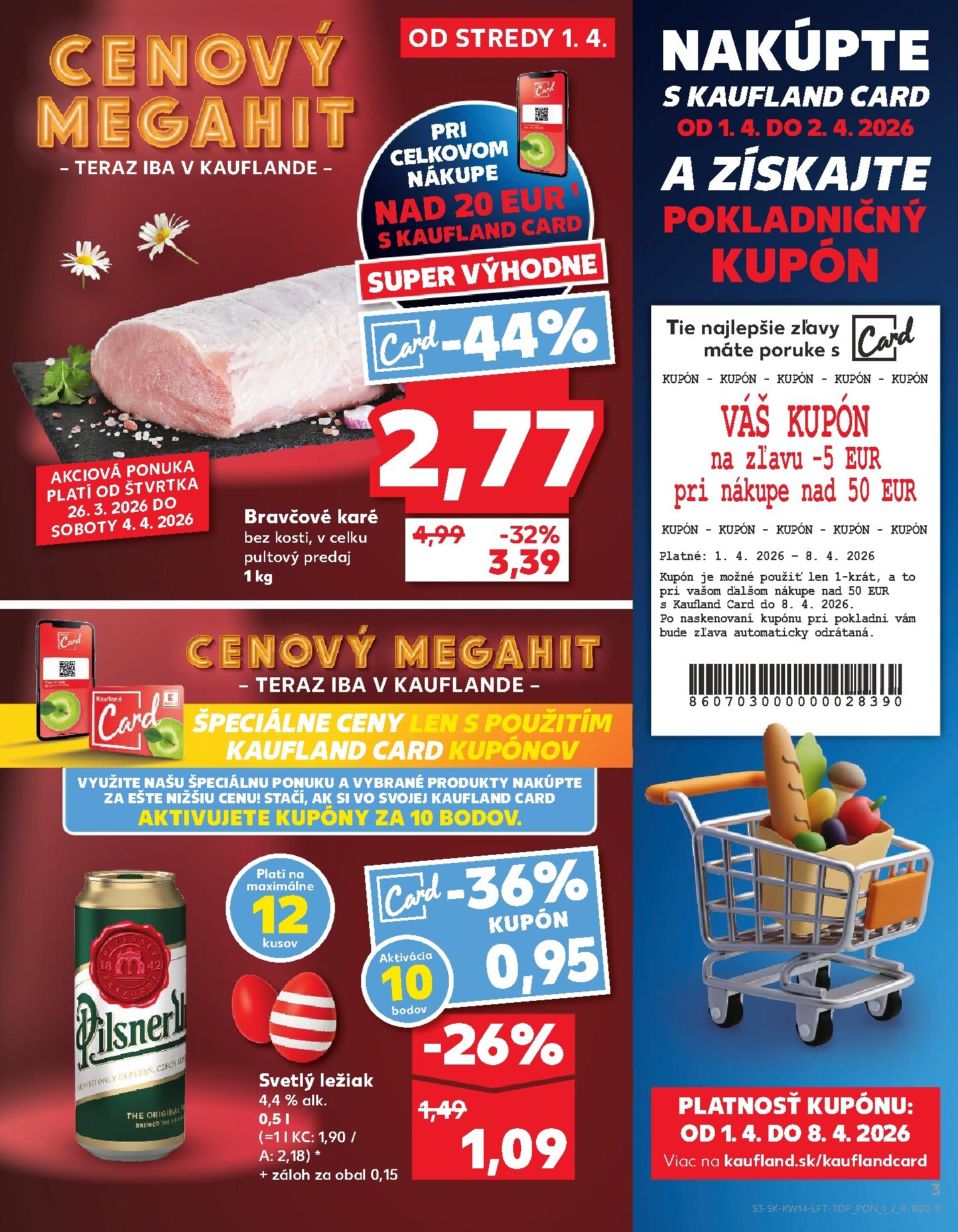 kaufland - Leták Kaufland platný od 01.04.2026 do 08.04.2026 - page: 3