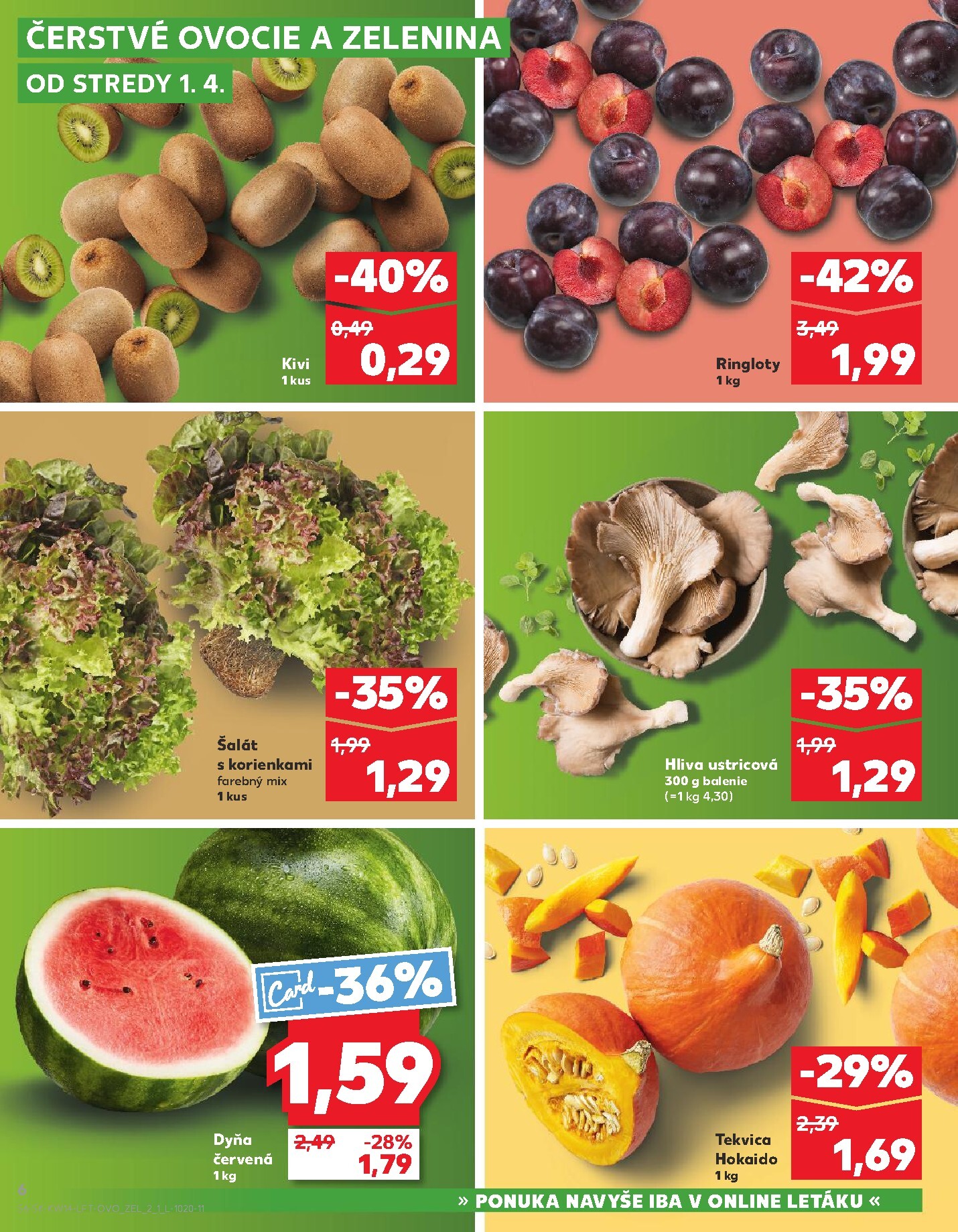 kaufland - Leták Kaufland platný od 01.04.2026 do 08.04.2026 - page: 6