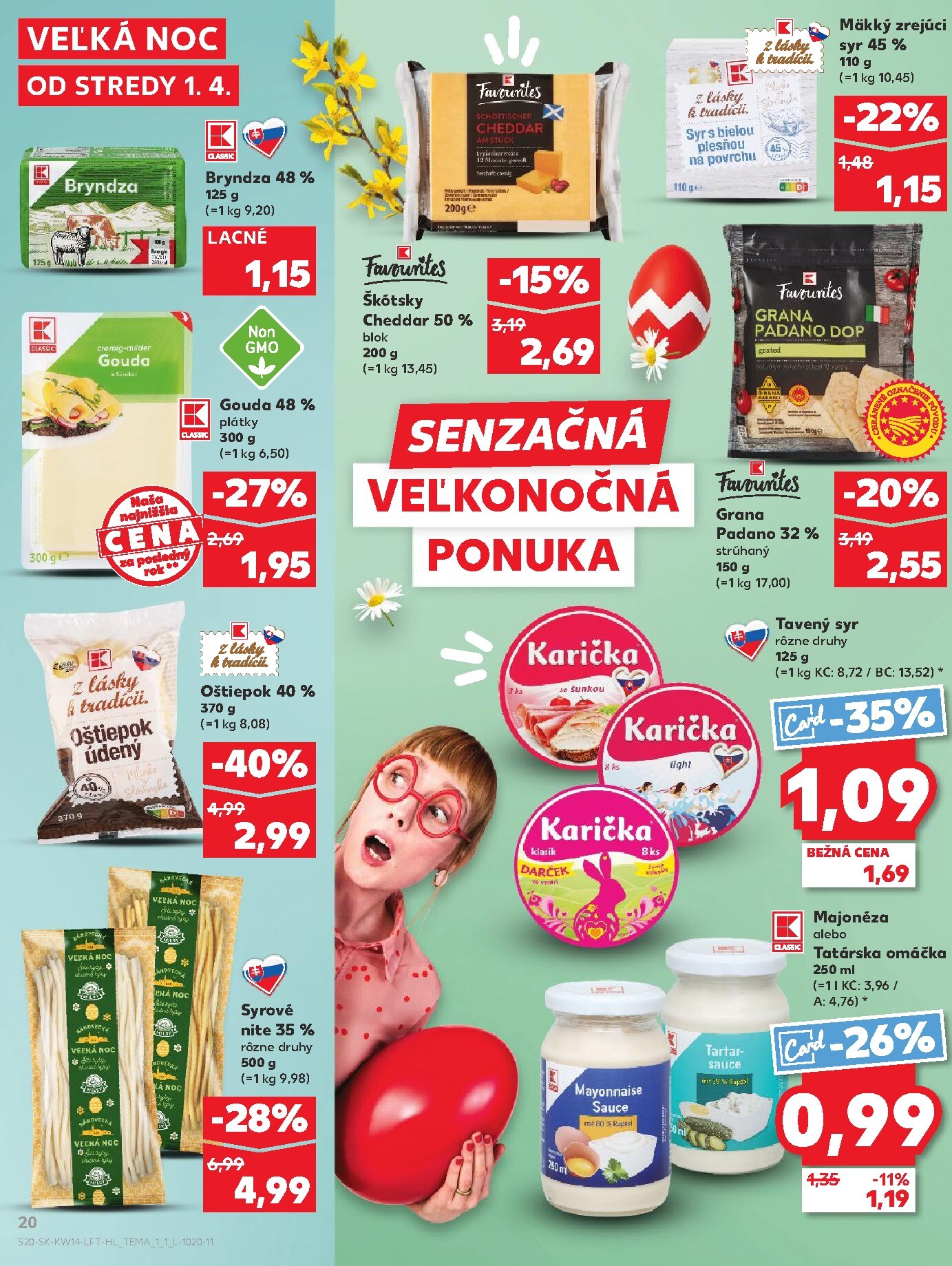 kaufland - Leták Kaufland platný od 01.04.2026 do 08.04.2026 - page: 20