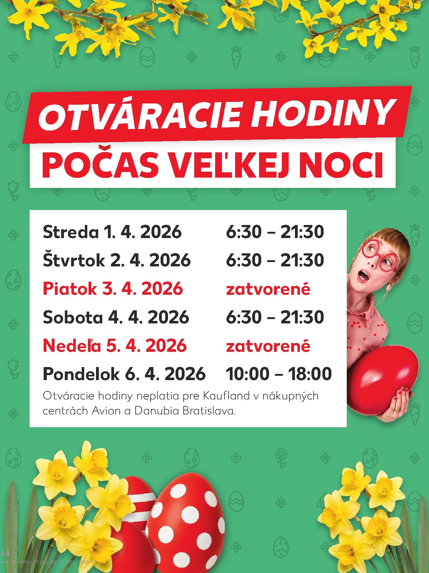 kaufland - Leták Kaufland platný od 01.04.2026 do 08.04.2026 - page: 64