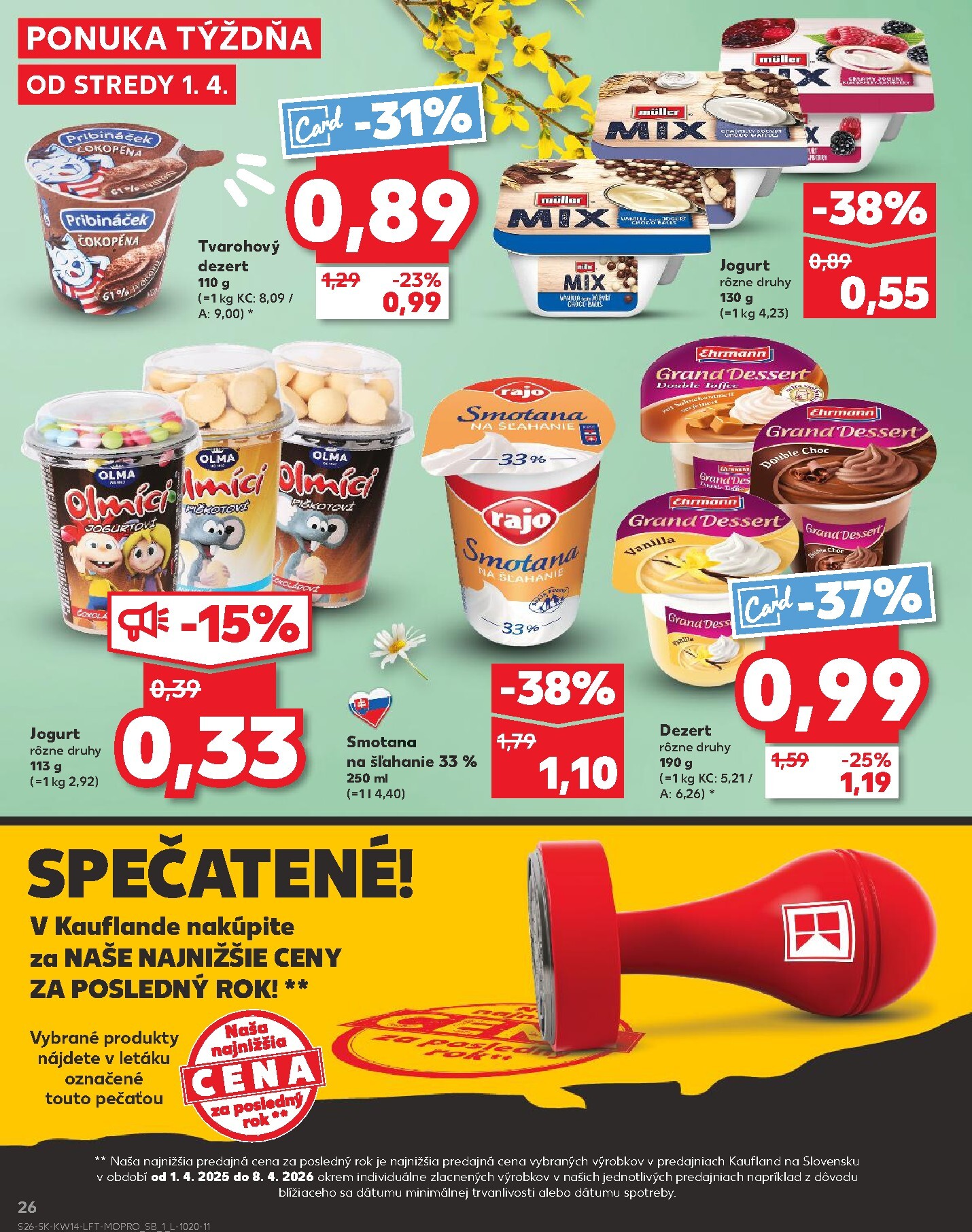 kaufland - Leták Kaufland platný od 01.04.2026 do 08.04.2026 - page: 26