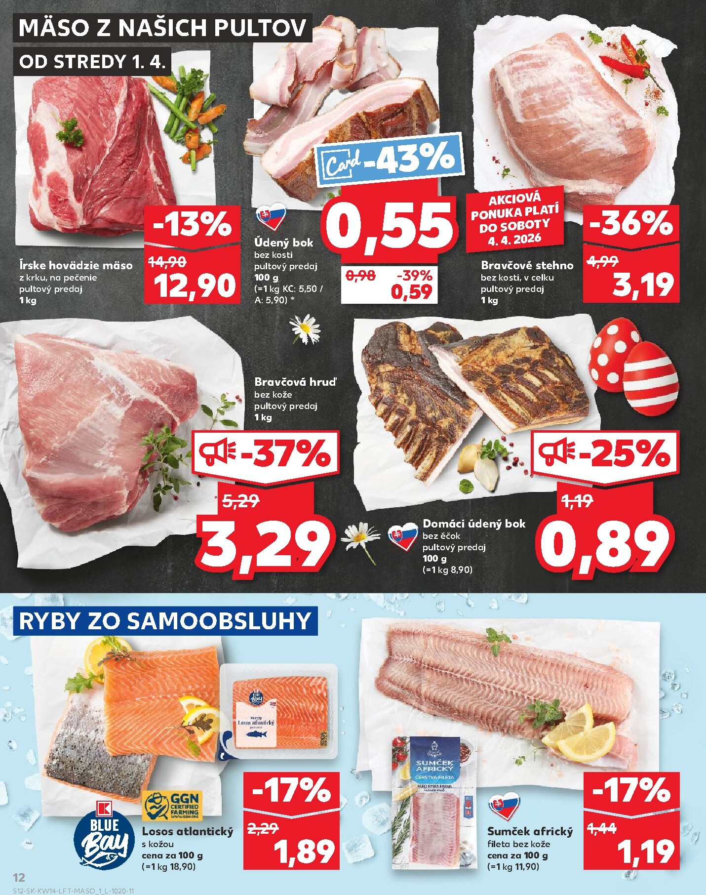 kaufland - Leták Kaufland platný od 01.04.2026 do 08.04.2026 - page: 12