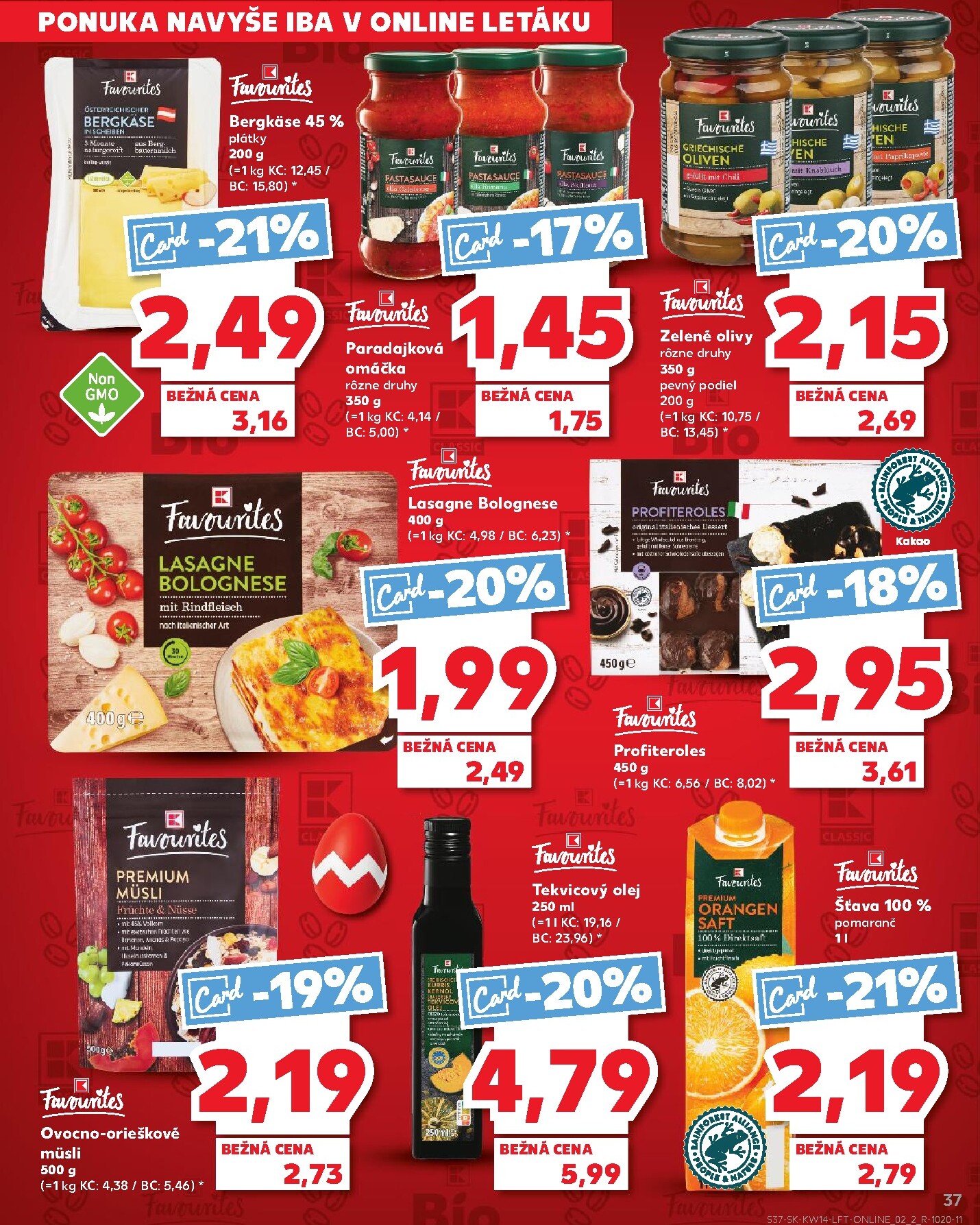 kaufland - Leták Kaufland platný od 01.04.2026 do 08.04.2026 - page: 37