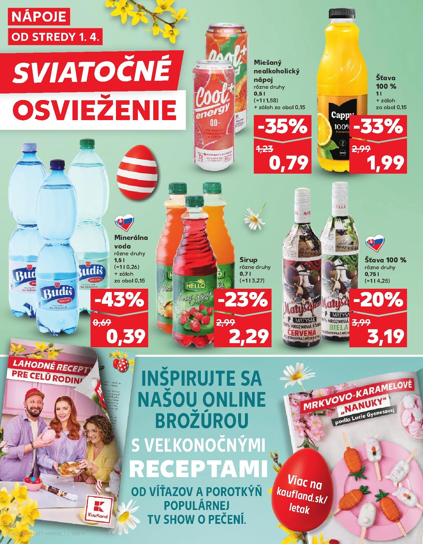 kaufland - Leták Kaufland platný od 01.04.2026 do 08.04.2026 - page: 46